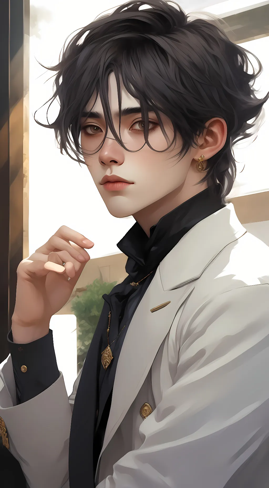 ai character: Max background