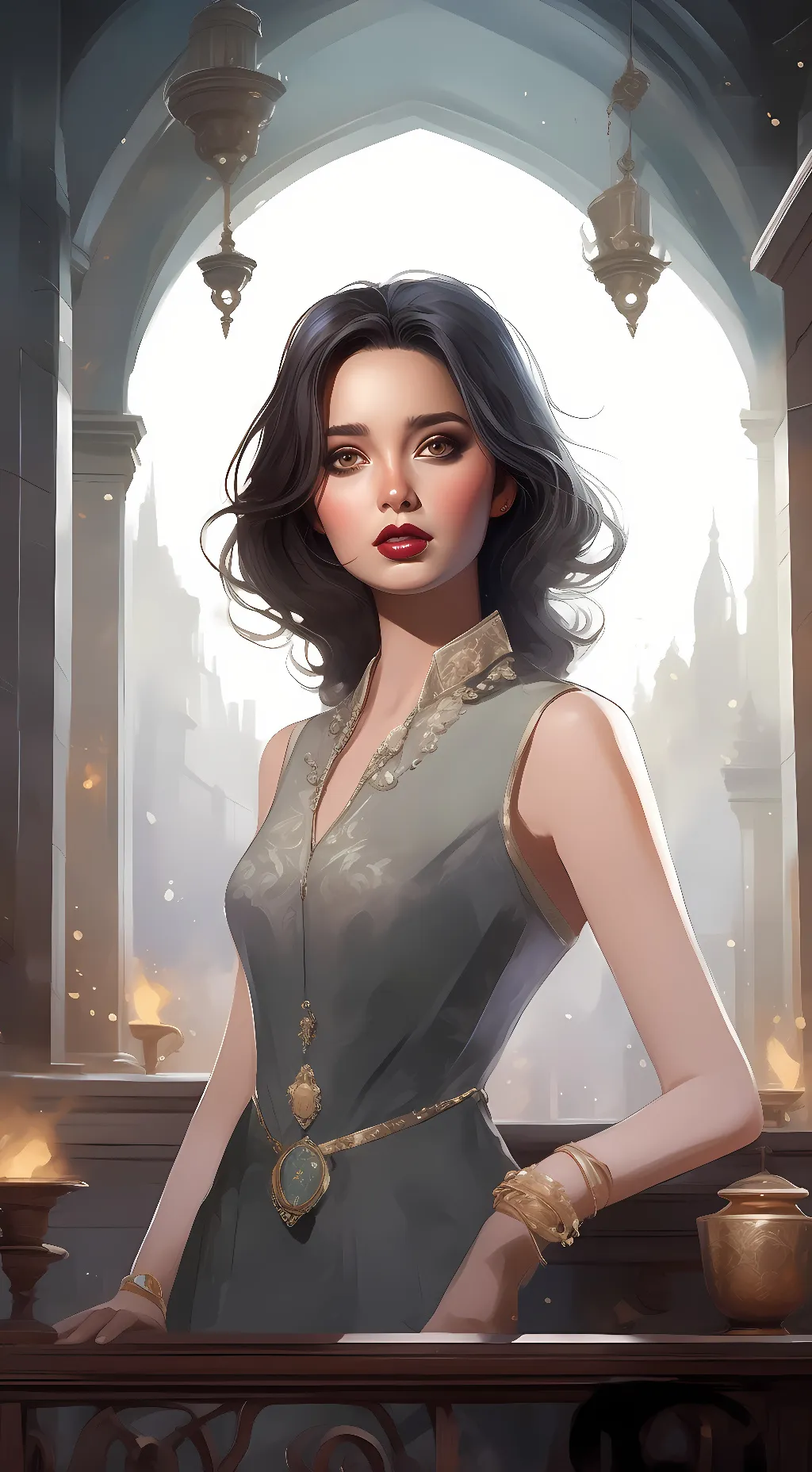 ai character: ria background