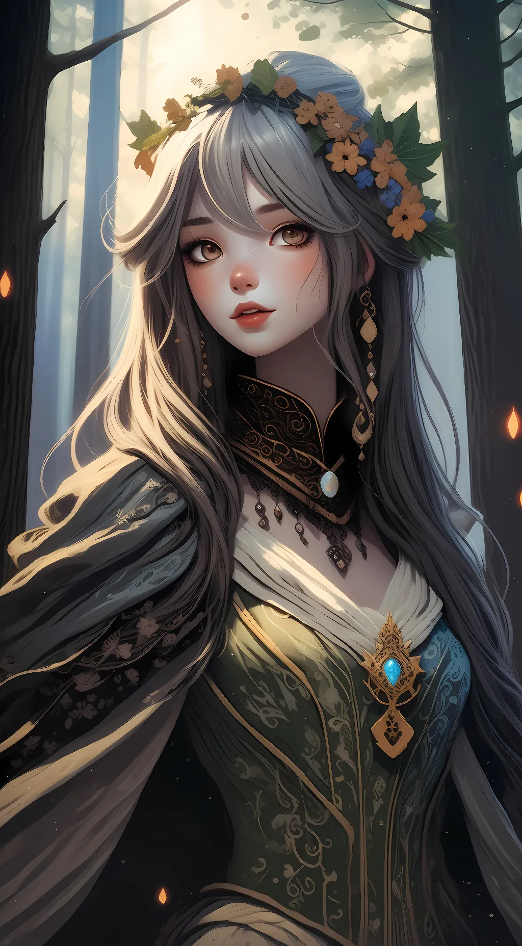 ai character: Ashley background