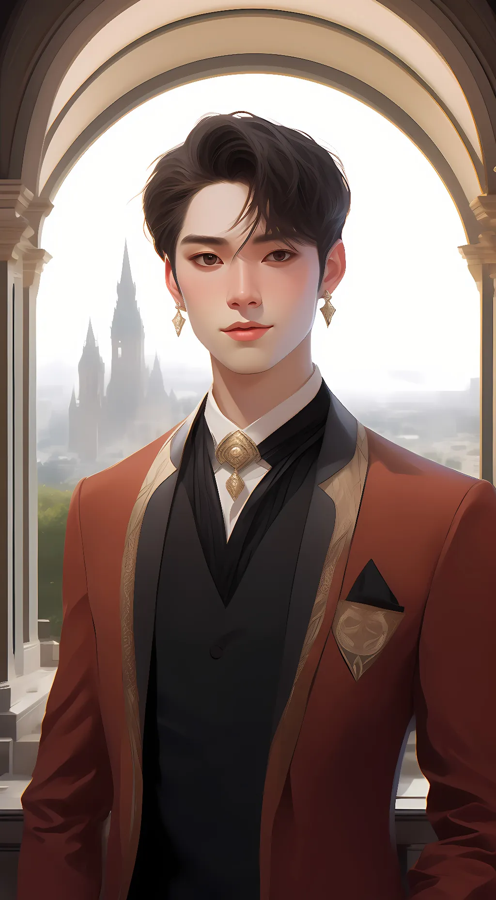 ai character: Sebastian Hudson  background