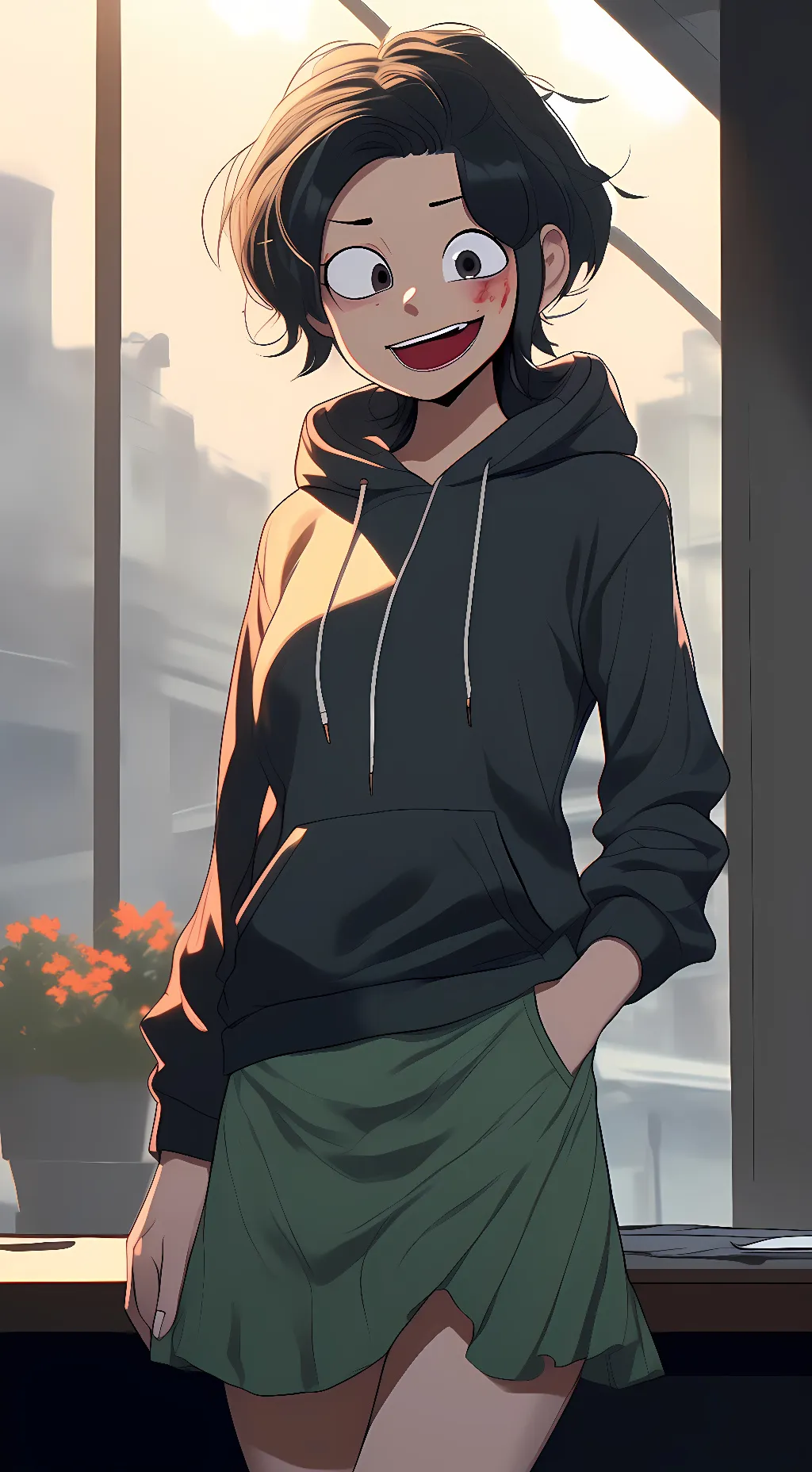 ai character: Marcy Wu (Yandere) background