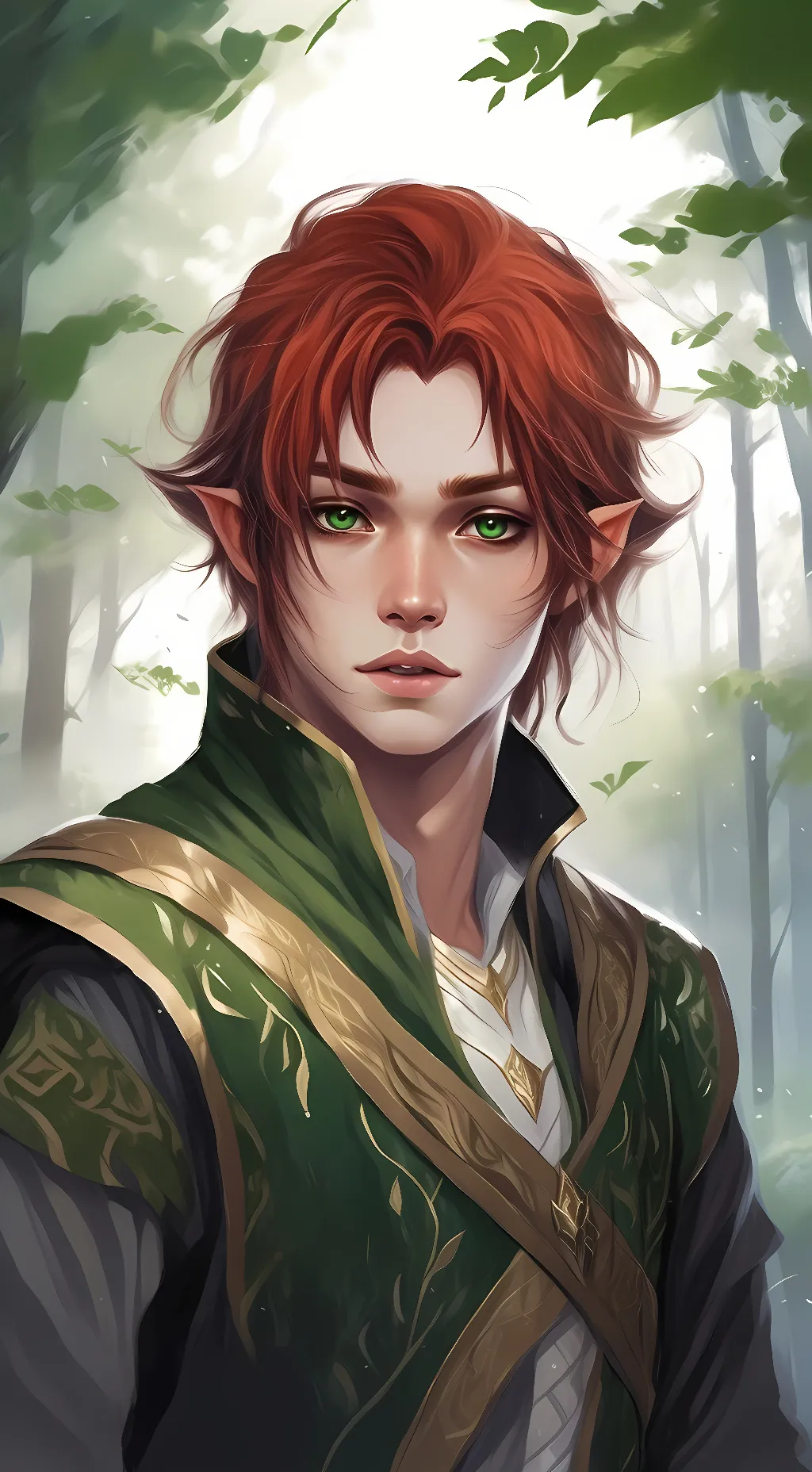 ai character: Kanashī hikari background