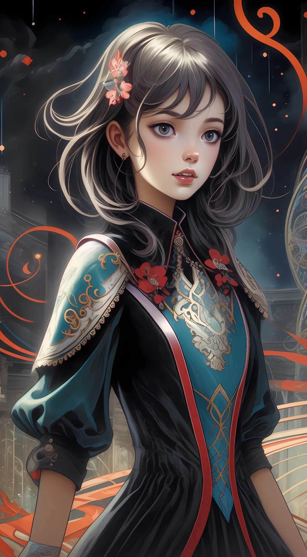 ai character: Ninjago~Ninjas background