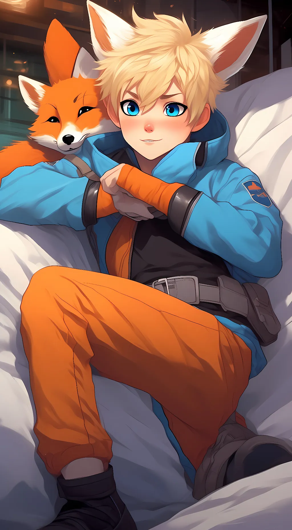 ai character: future  background