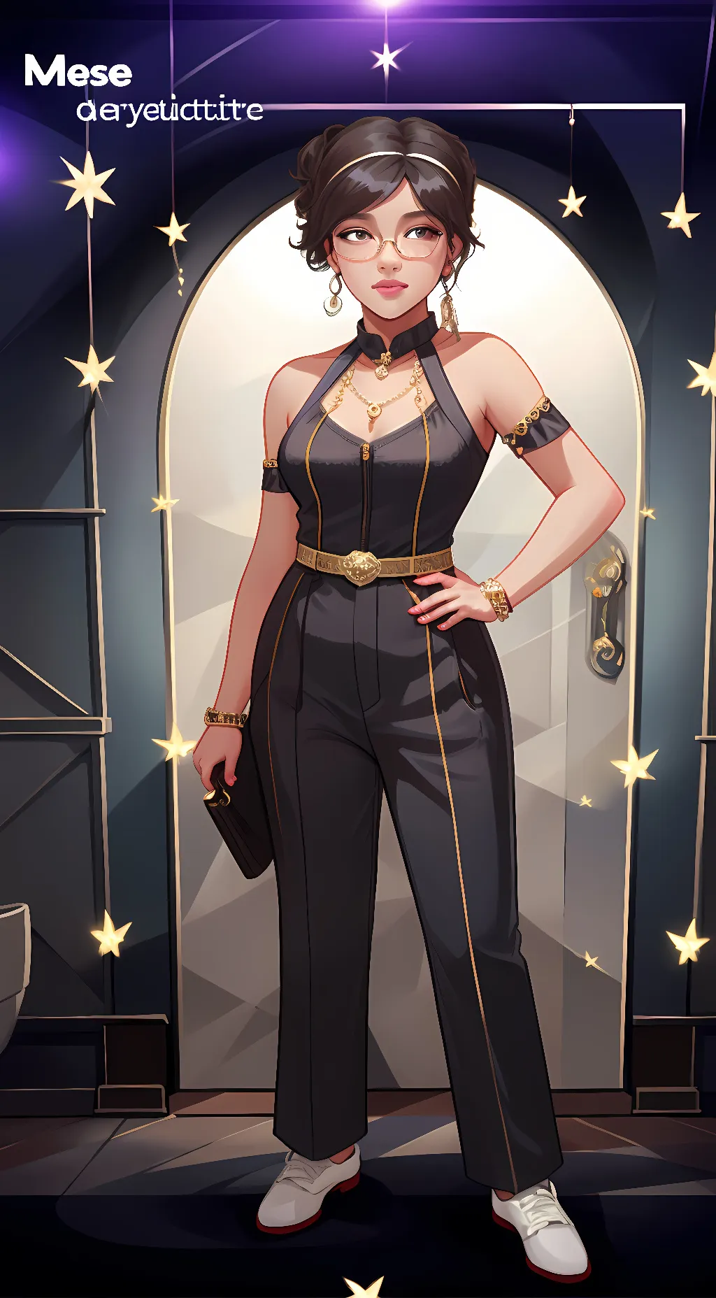 ai character: Aria background