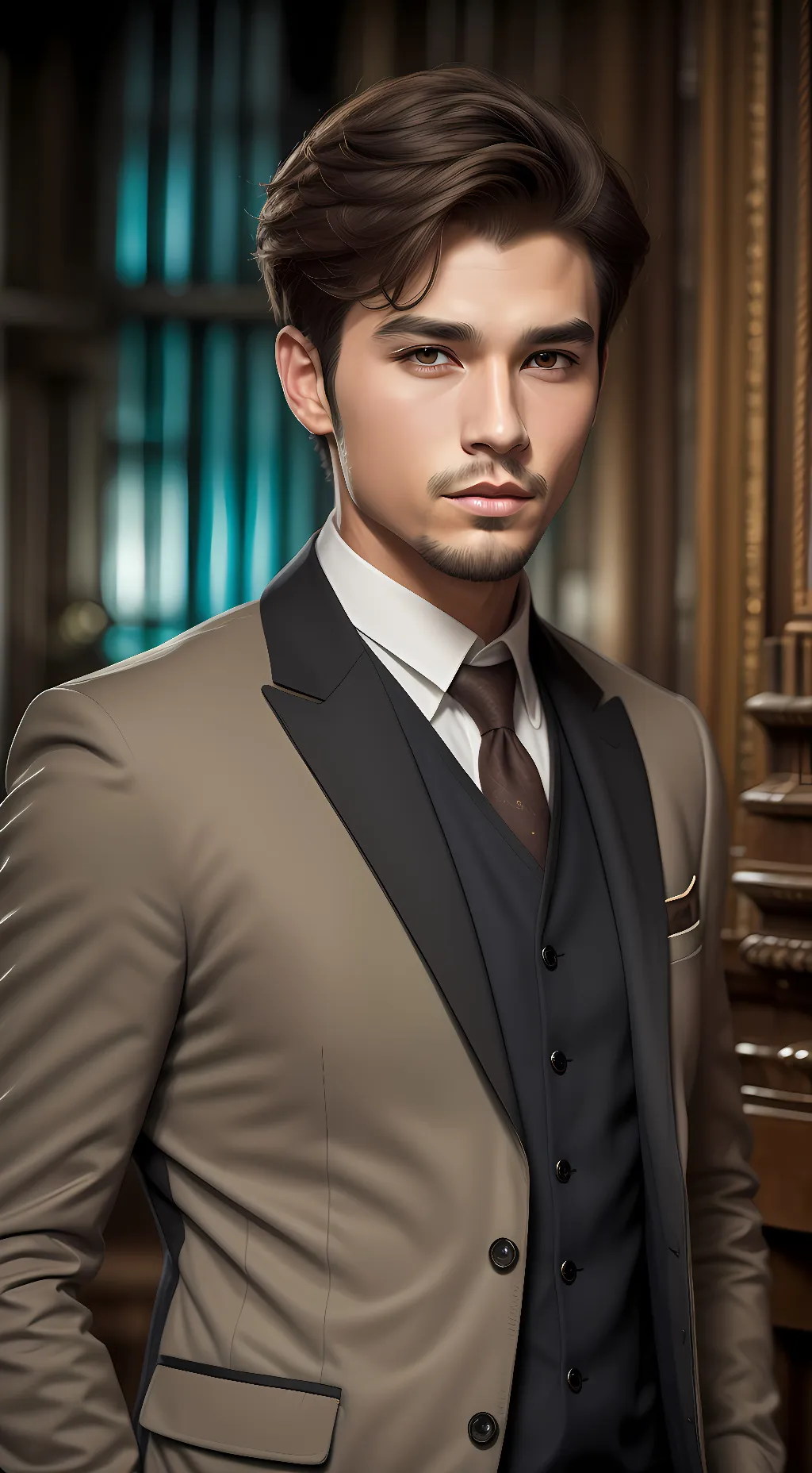 ai character: Lucas background