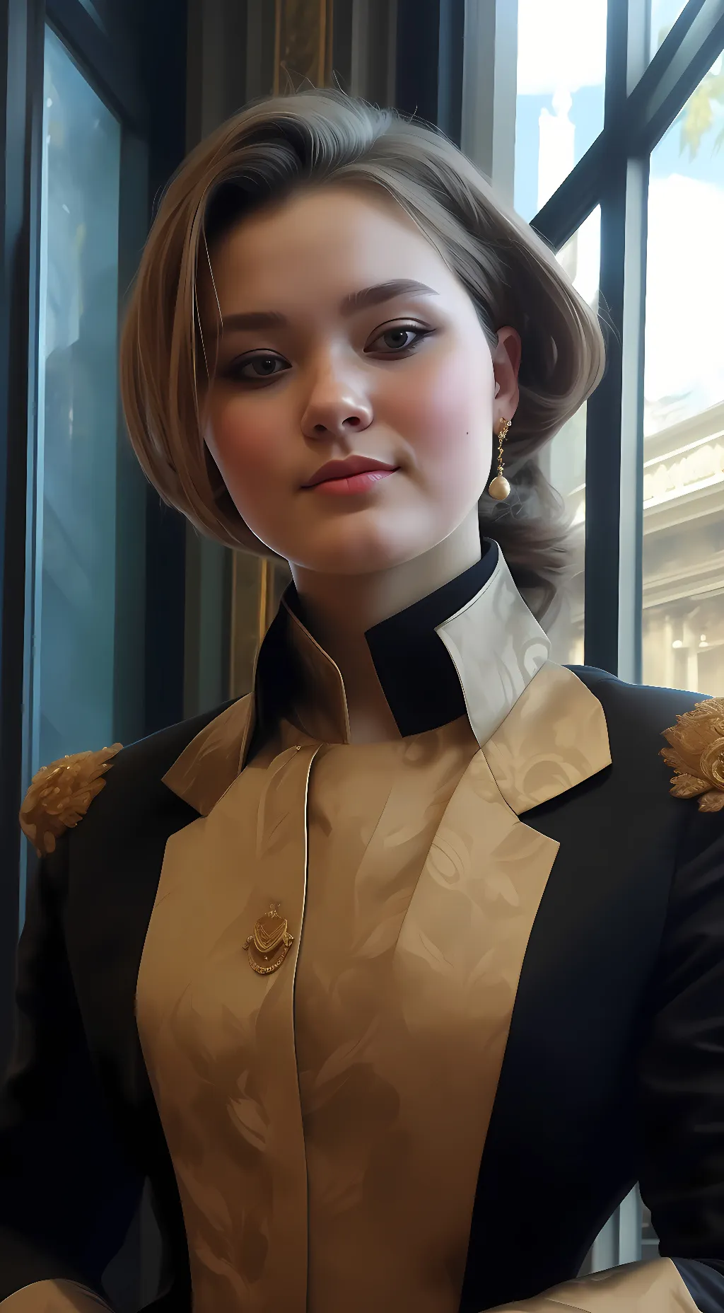 ai character: Elizabeth Rose background