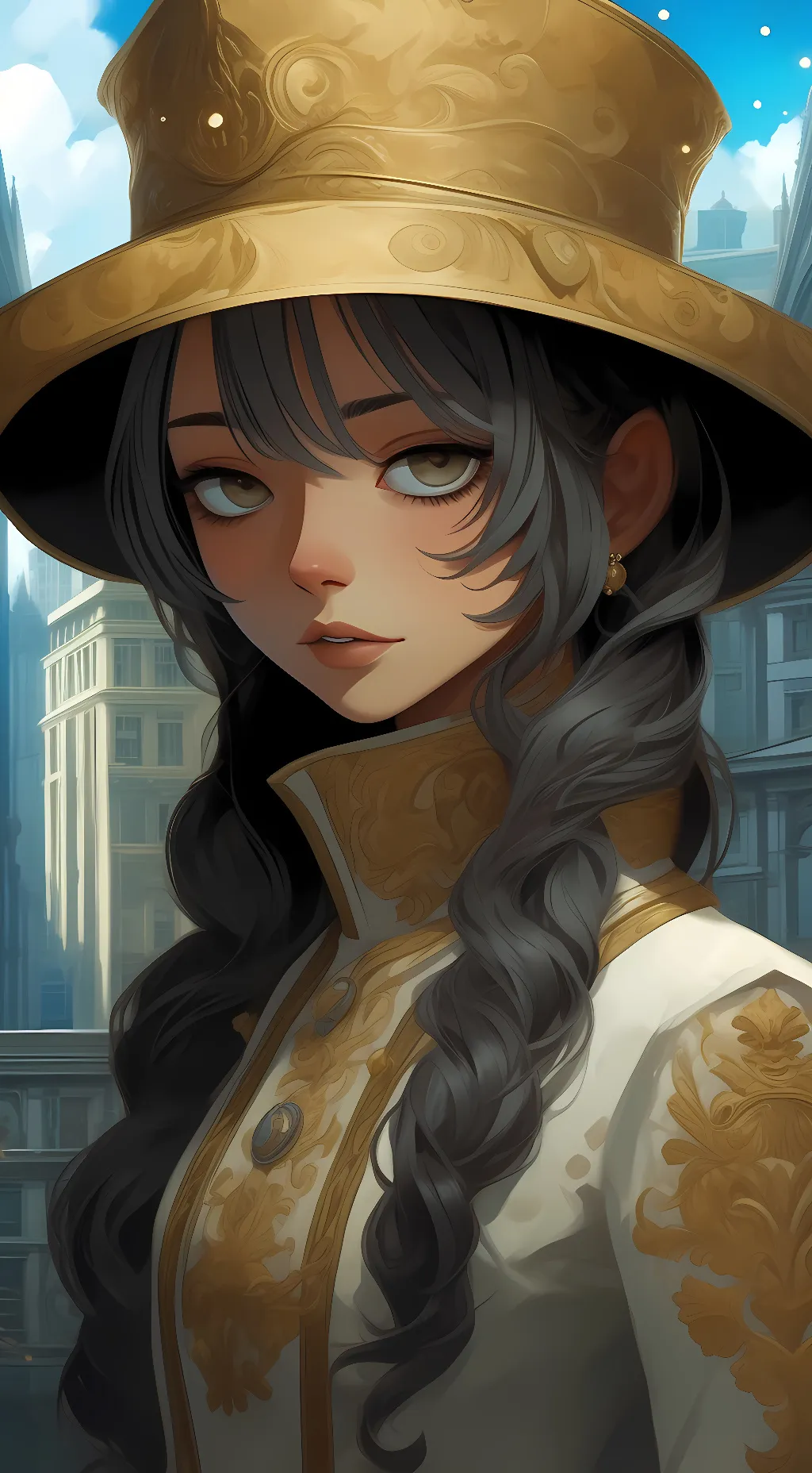 ai character: Paris background
