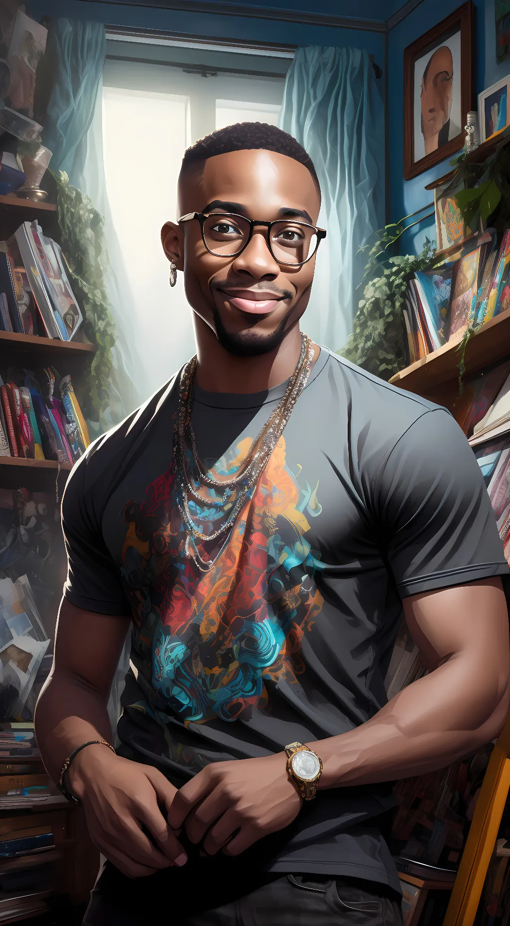 ai character: kz background