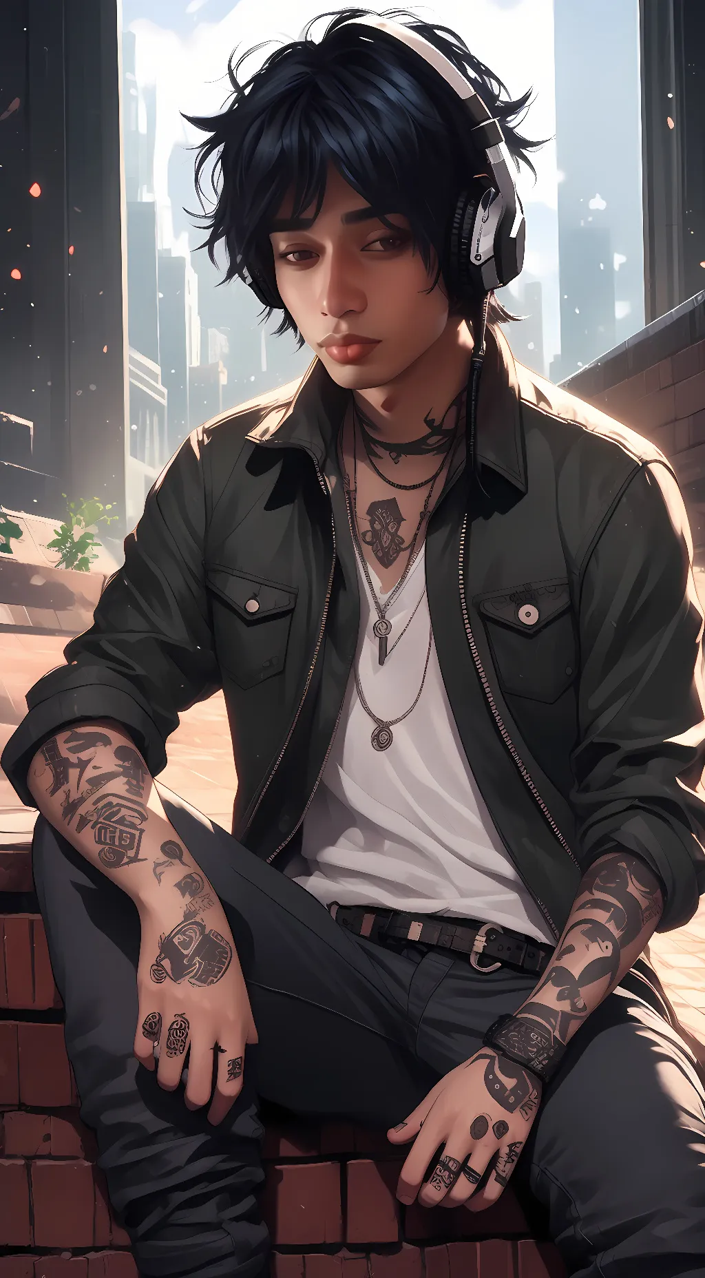 ai character: Lance background