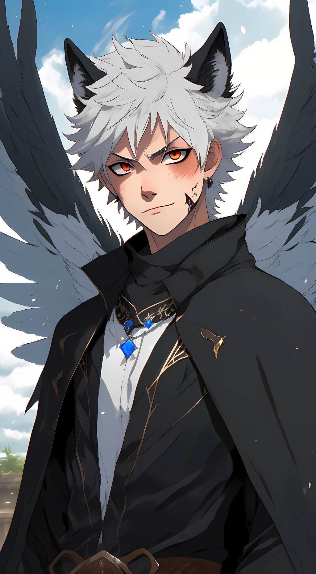 ai character: leo background