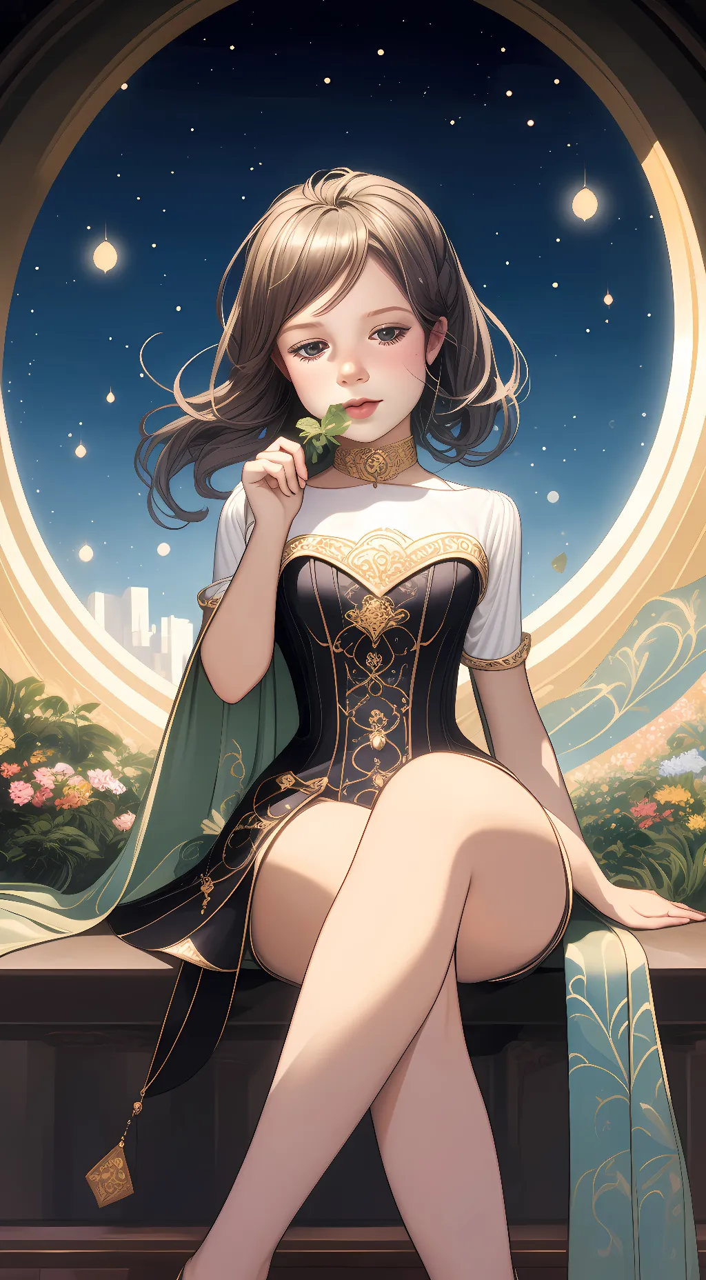 ai character: bella background