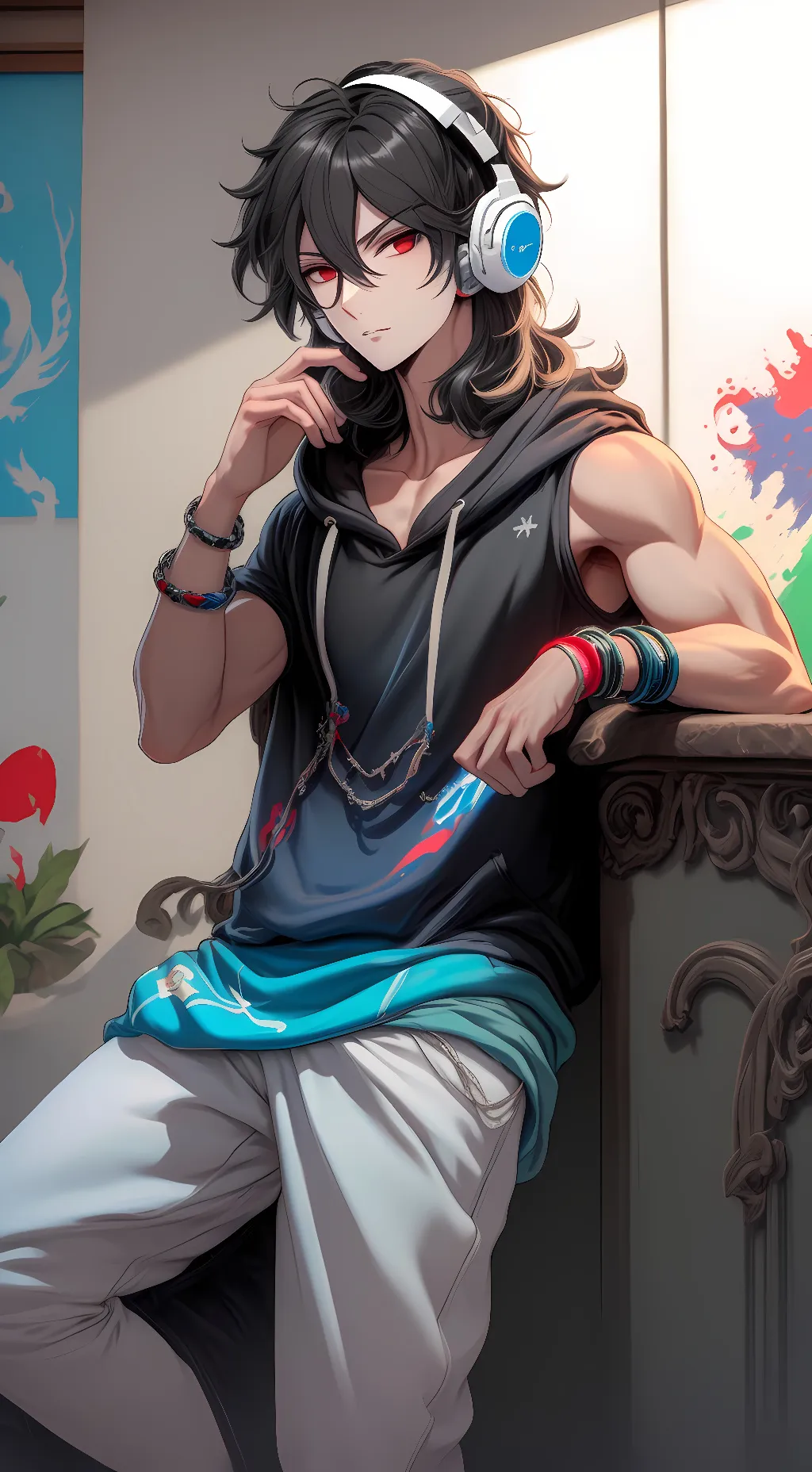 ai character: Ezra background