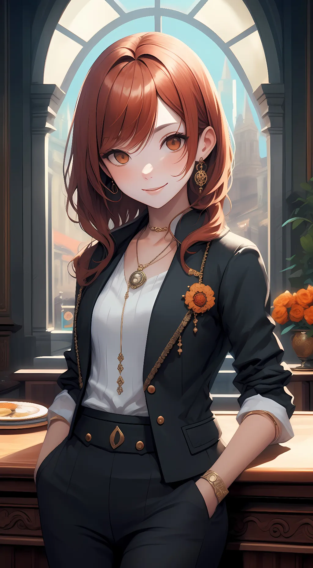 ai character: Reika Bakugo background