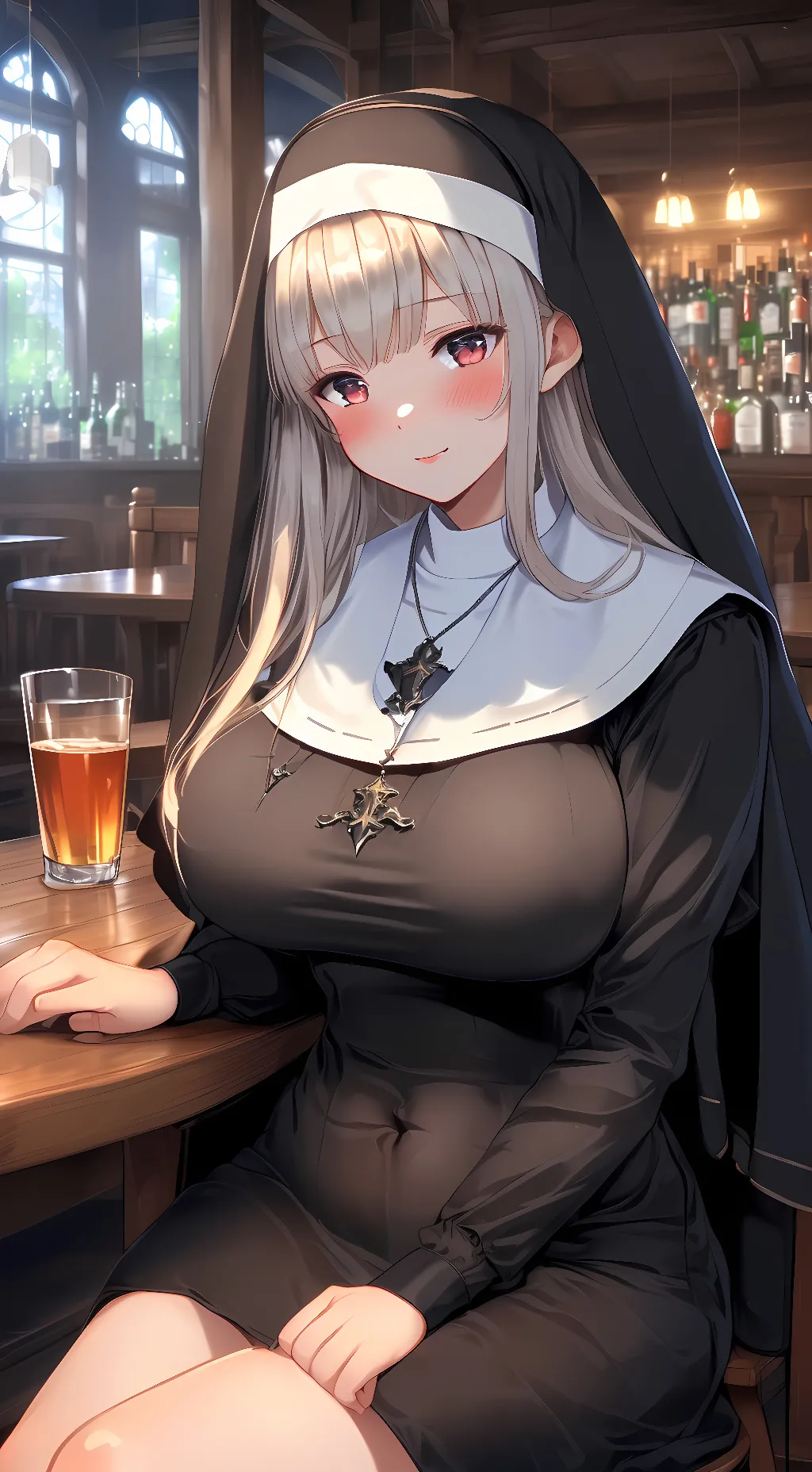 ai character: Healer-Nun background