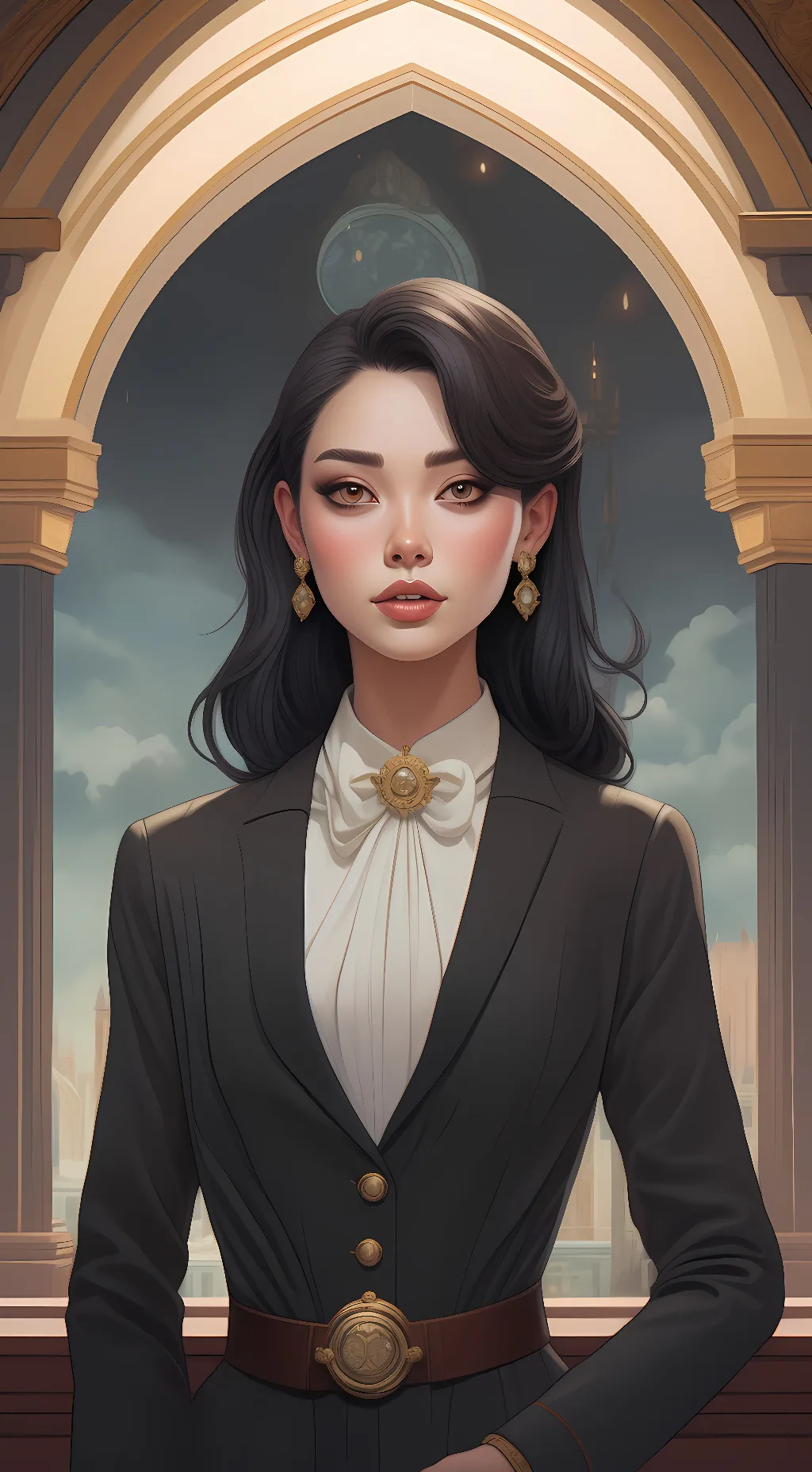 ai character: Lisa background