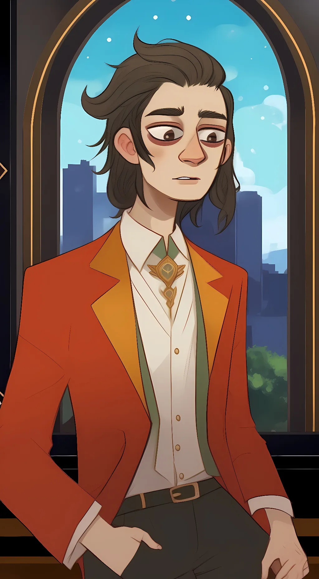 ai character: Larry Johnson background