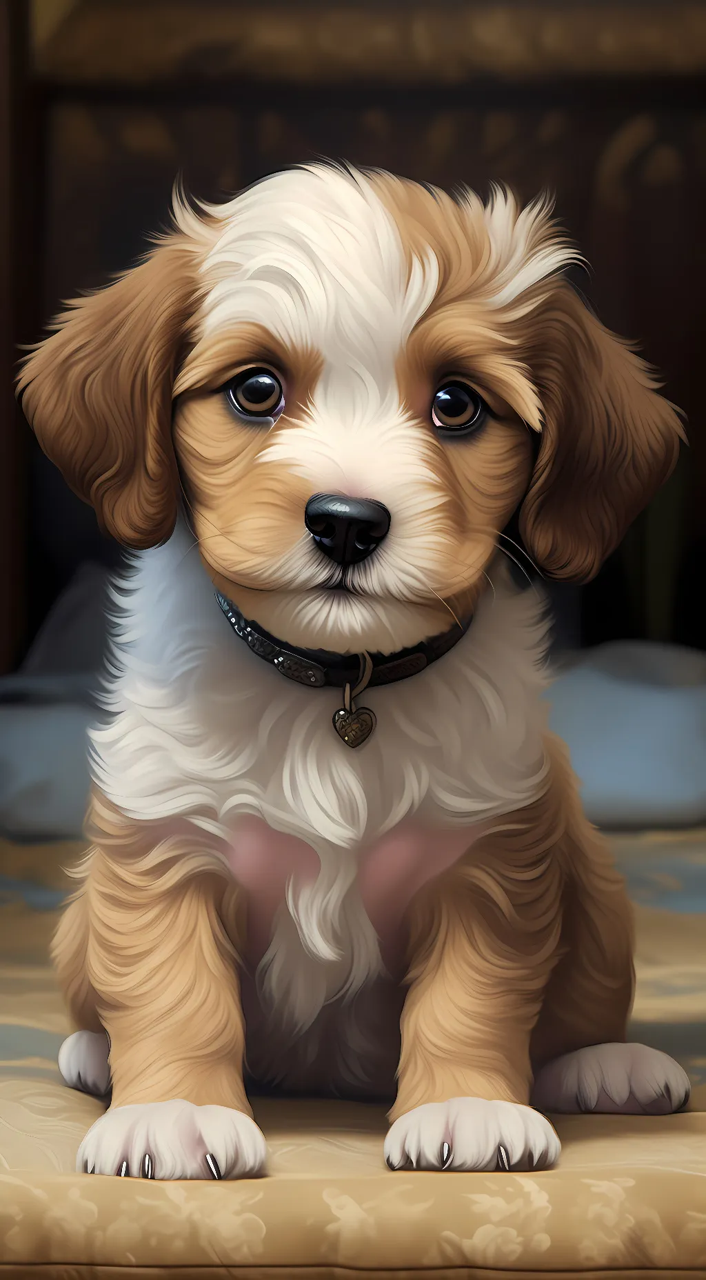 ai character: ginger background