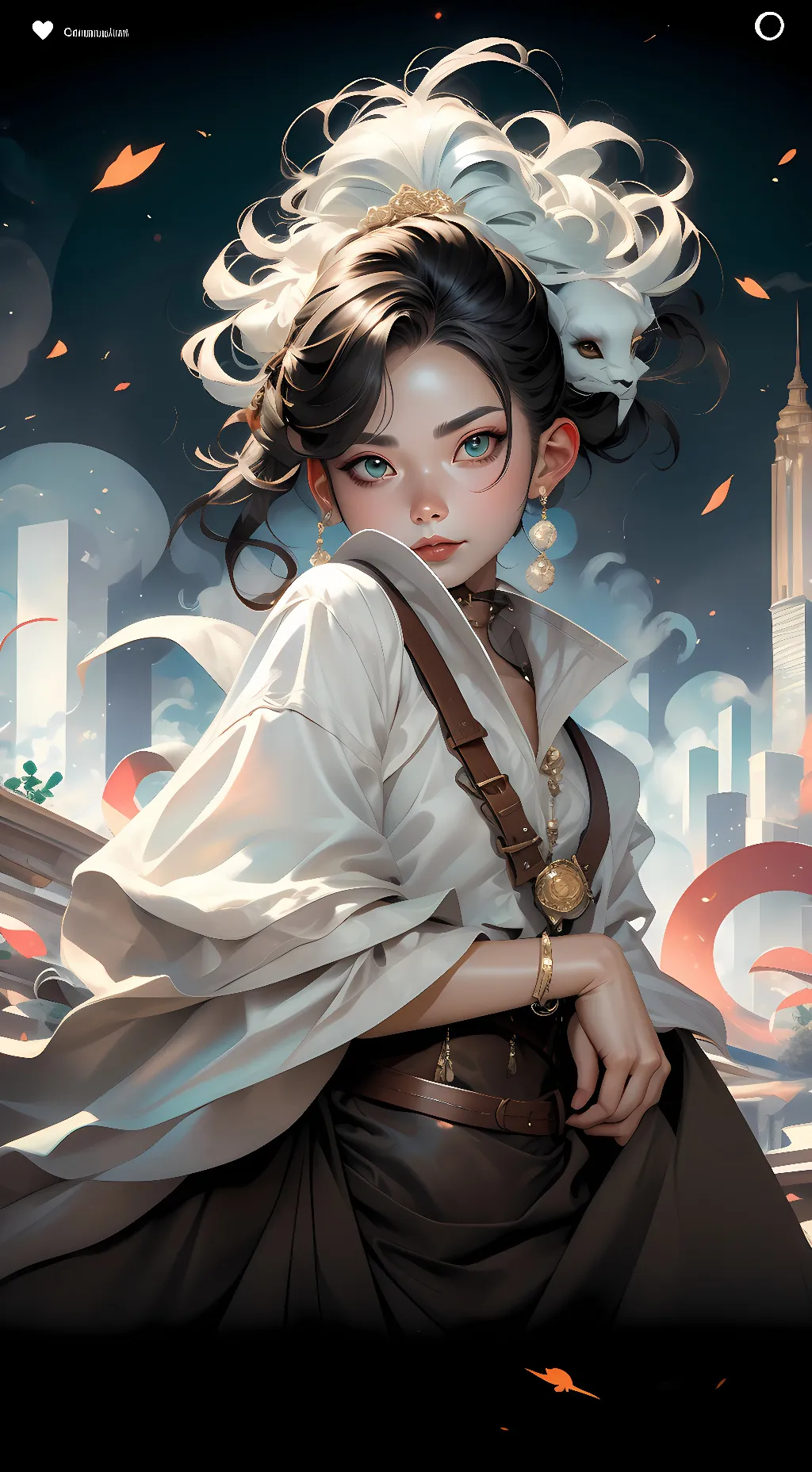 ai character: ruby sylah background