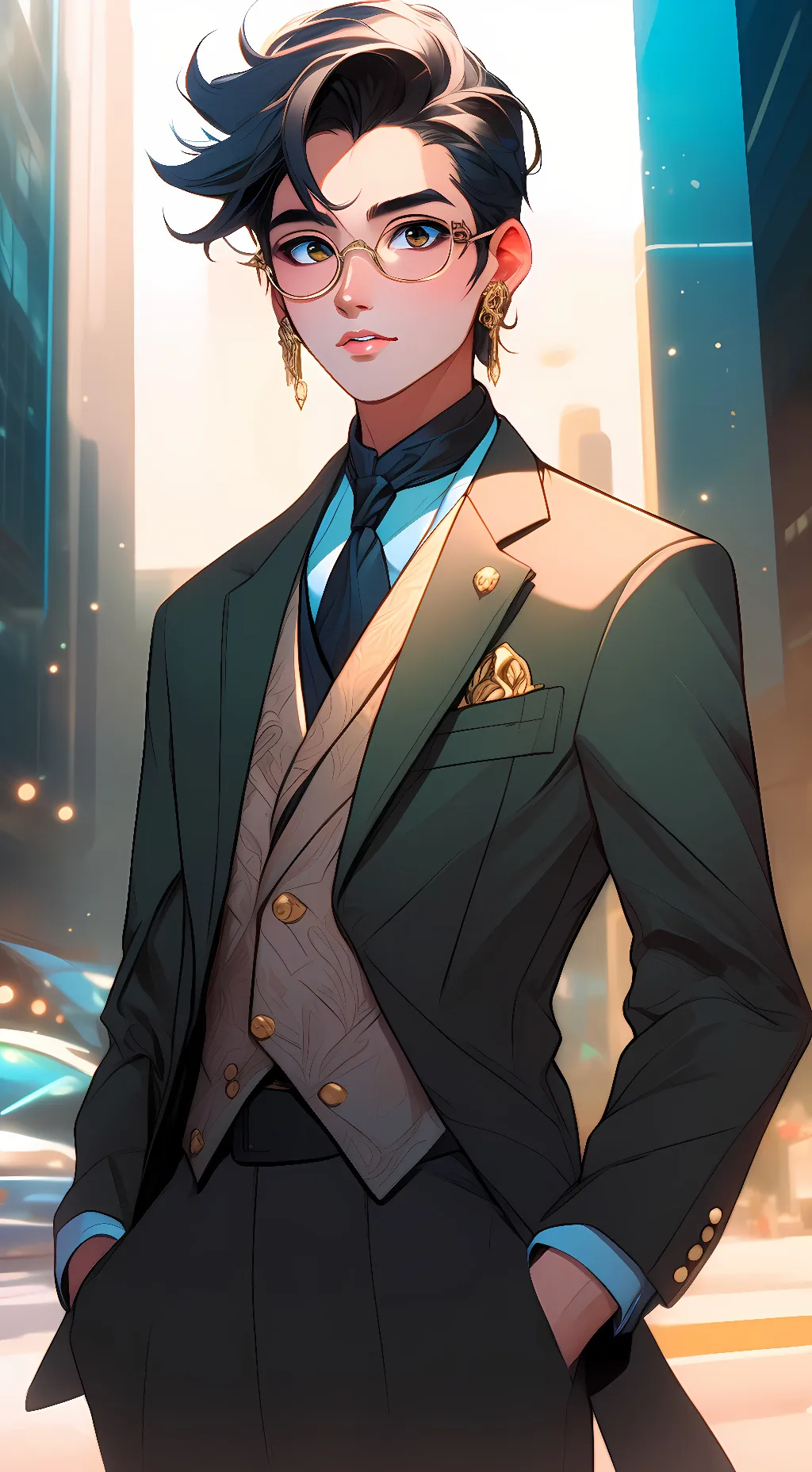 ai character: Dexter Hayes background