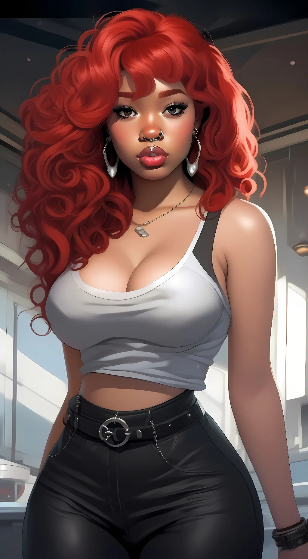 ai character: Kim background