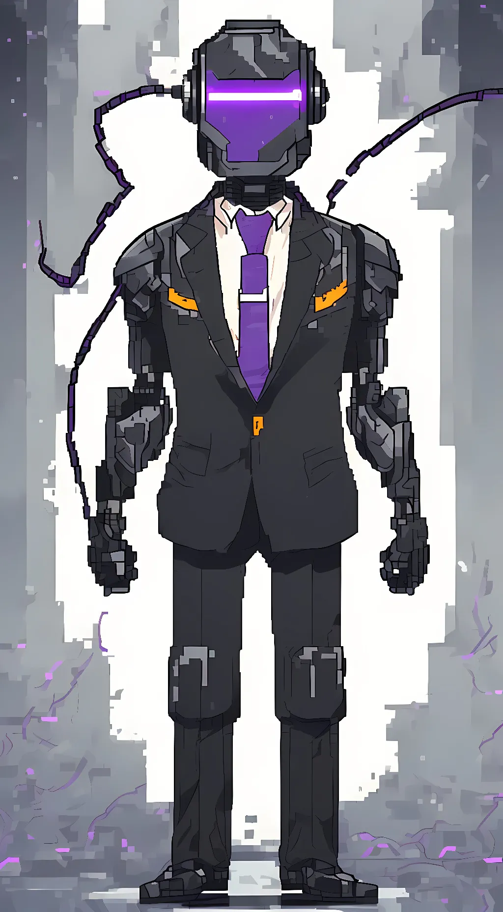 ai character: Mr. Roboto background