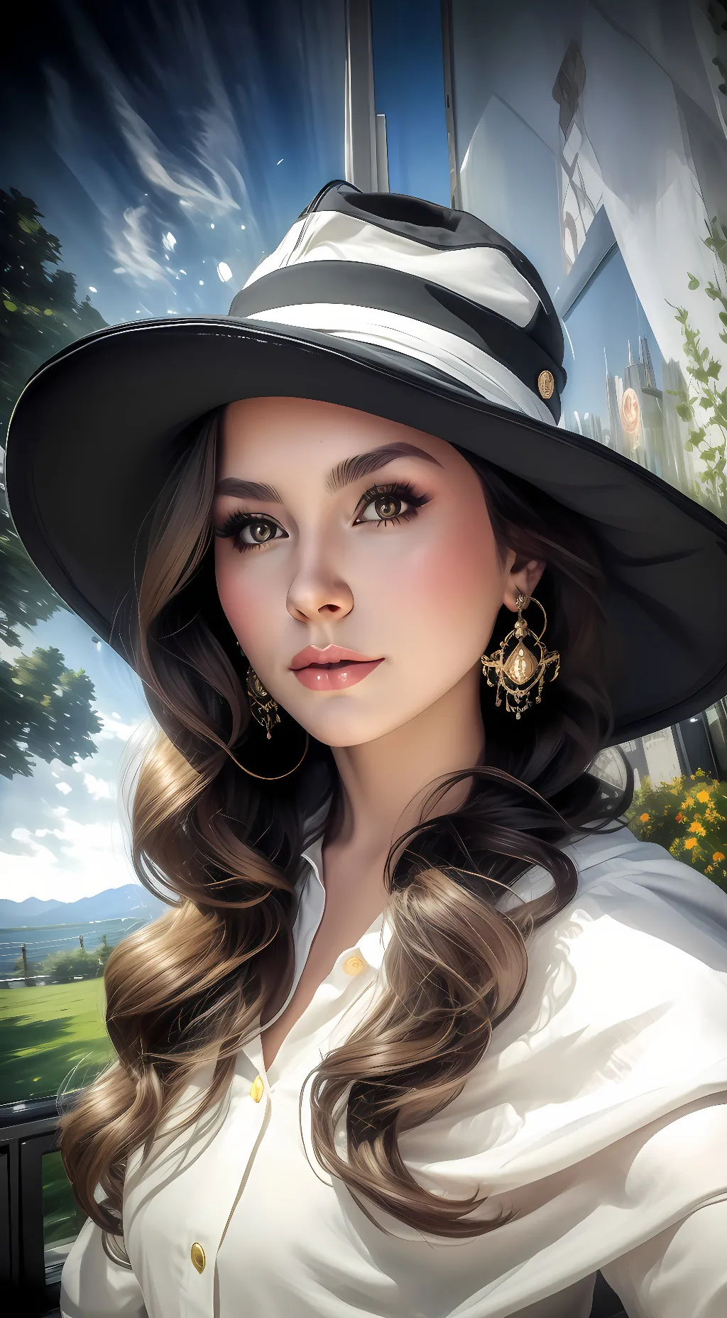 ai character: Olivia  background