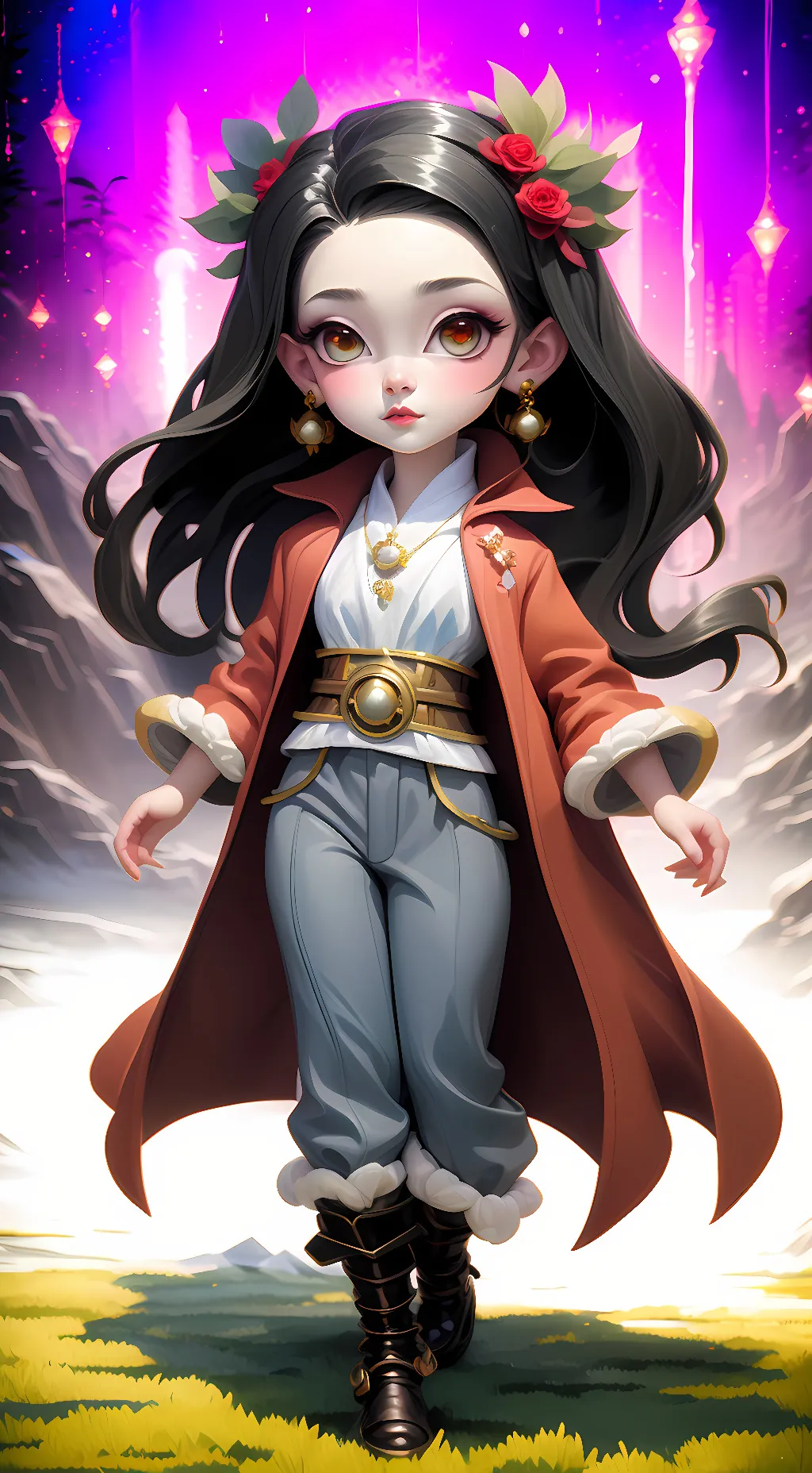 ai character: Anya isaka background