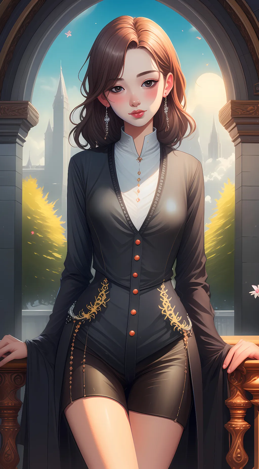 ai character: Ashley background