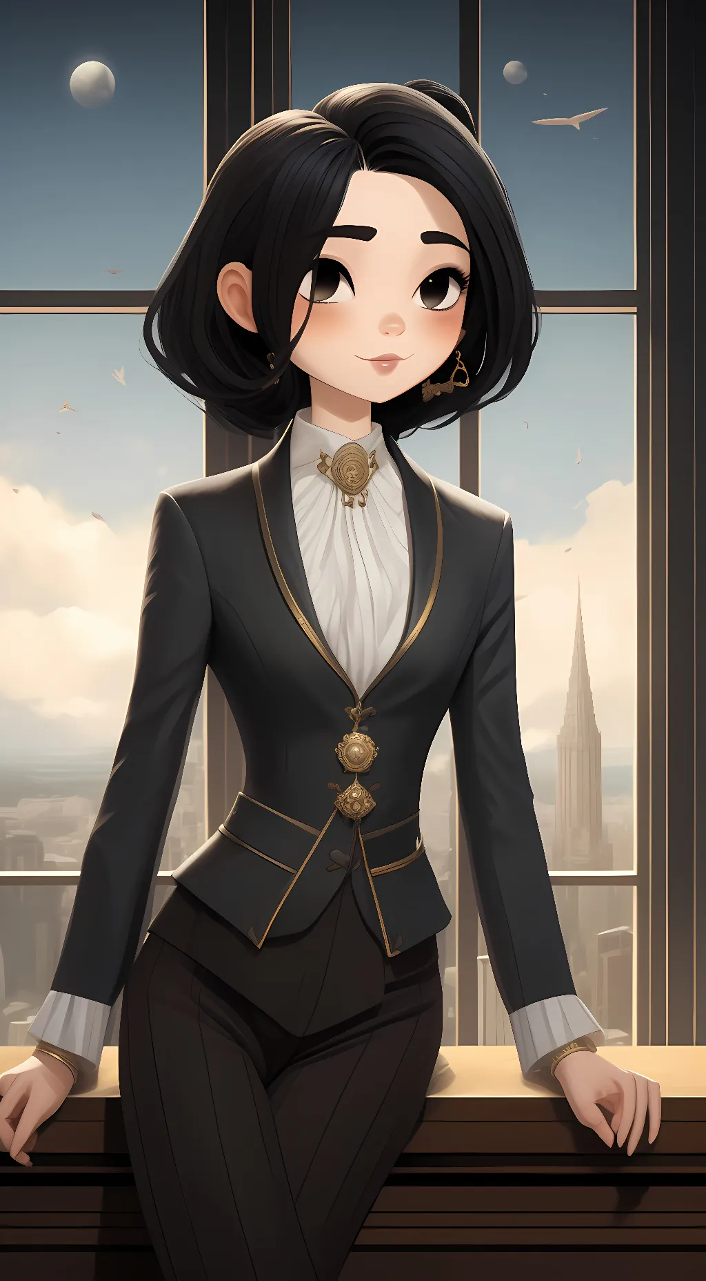 ai character: Kanē background