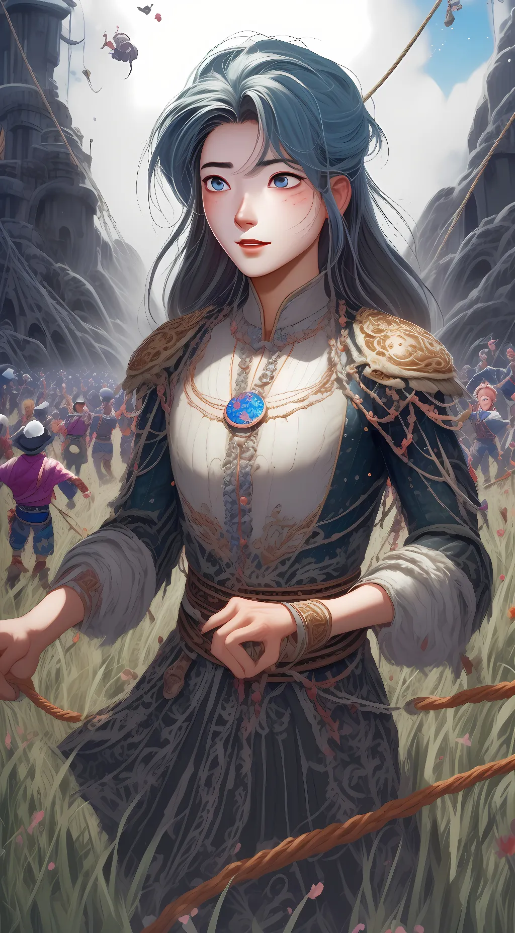 ai character: Temper background