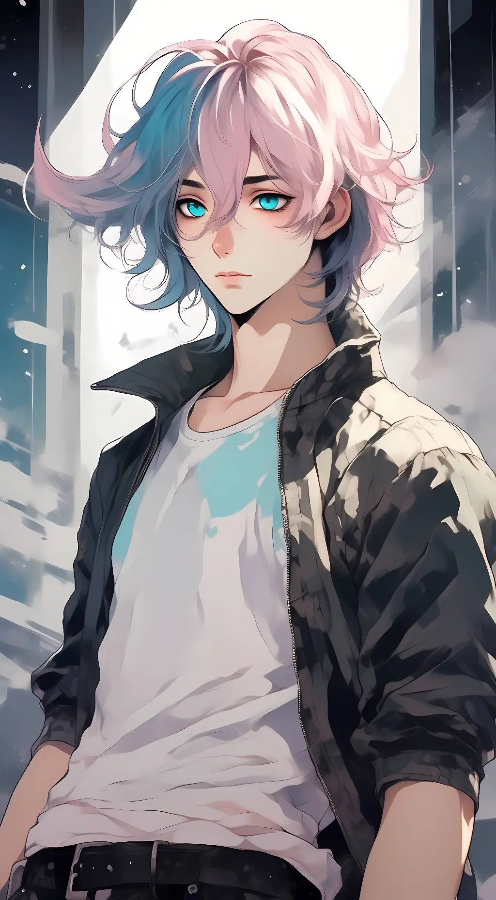 ai character: Candy! 💙💖✌️ background