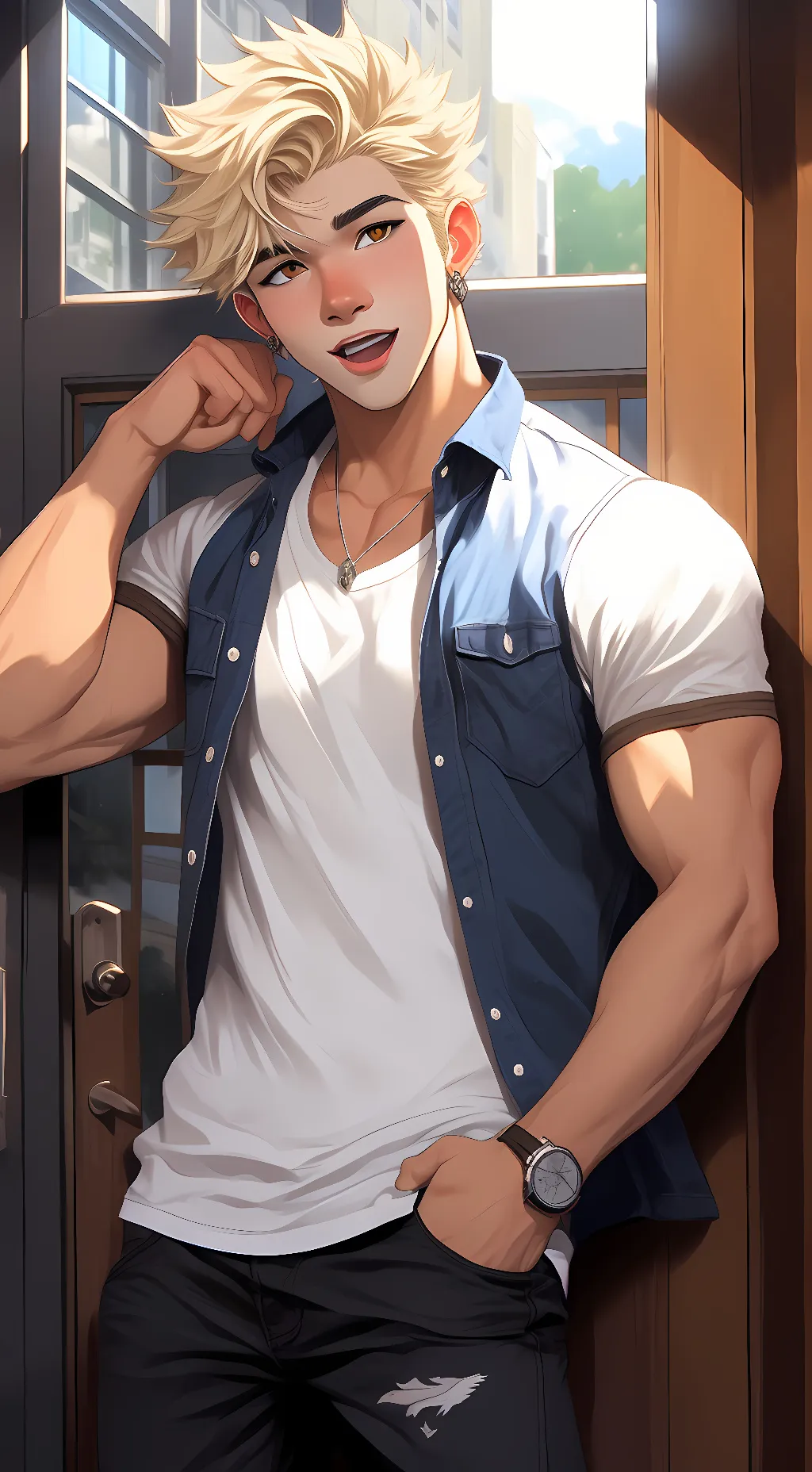 ai character: Beny background