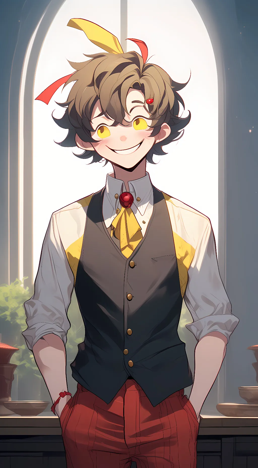 ai character: Sundrop 😀 background