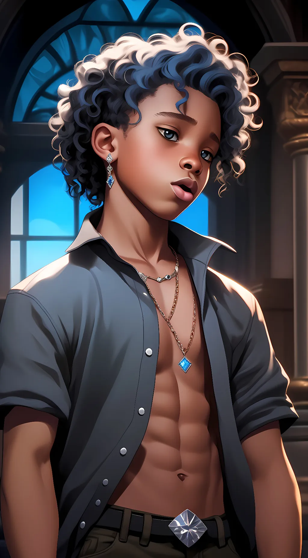 ai character: andrew background