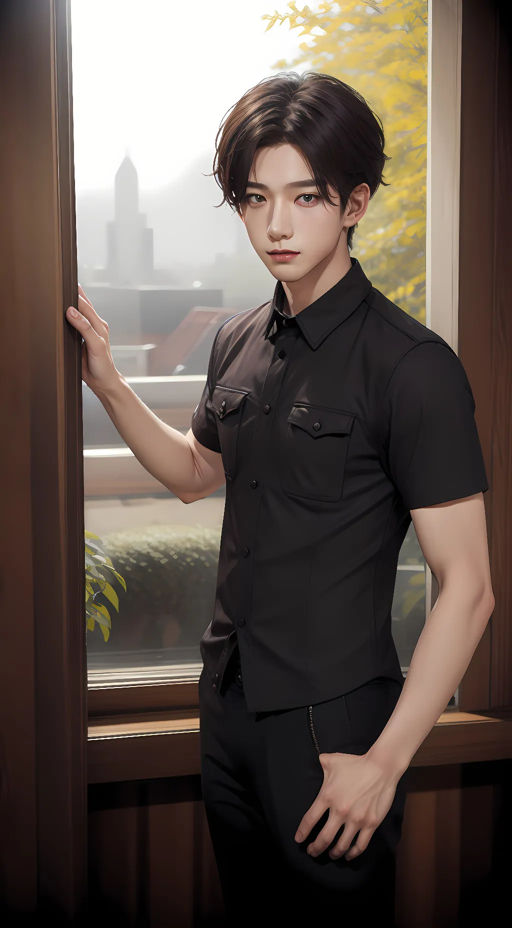 ai character: kaden  background