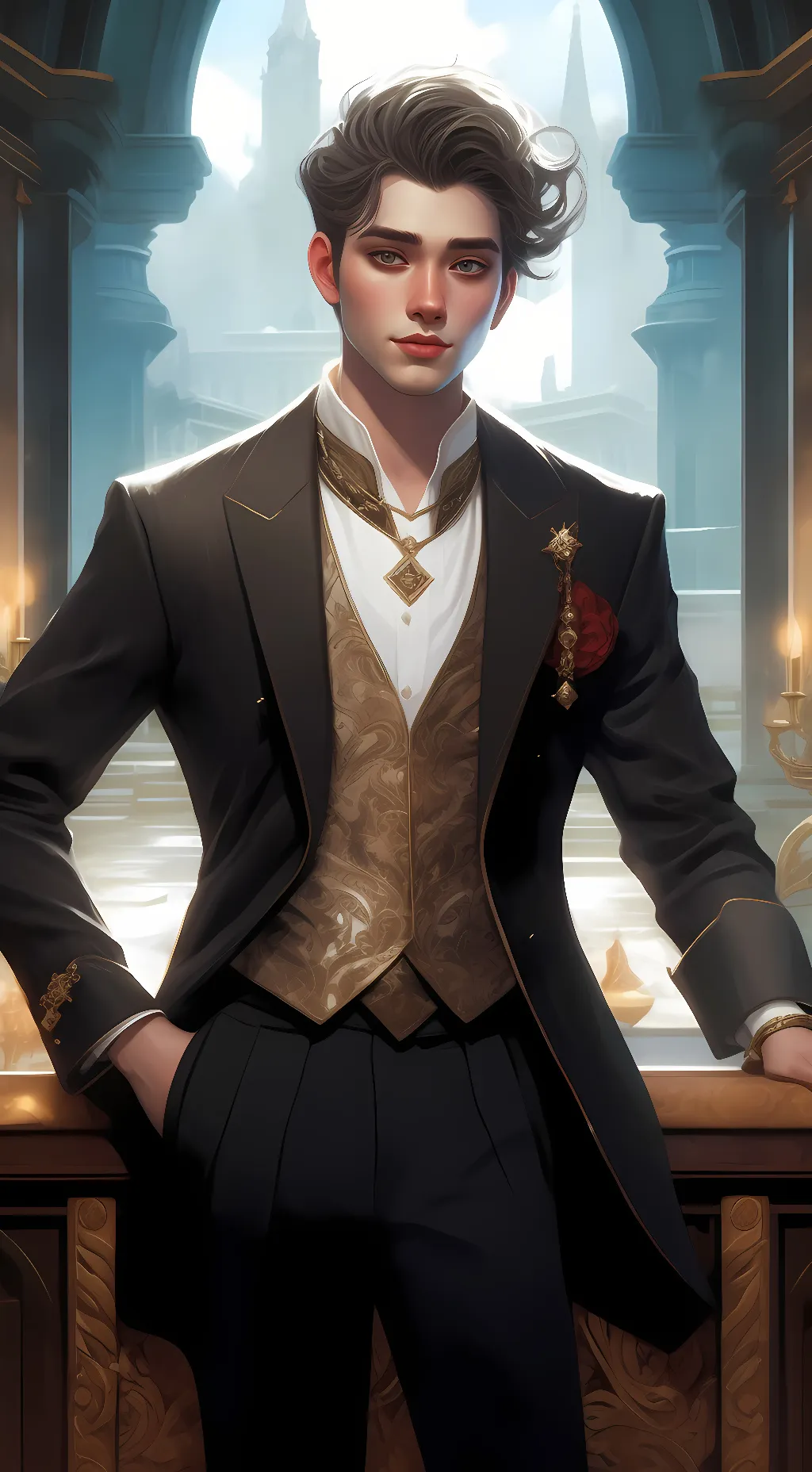 ai character: Brian Lynch background