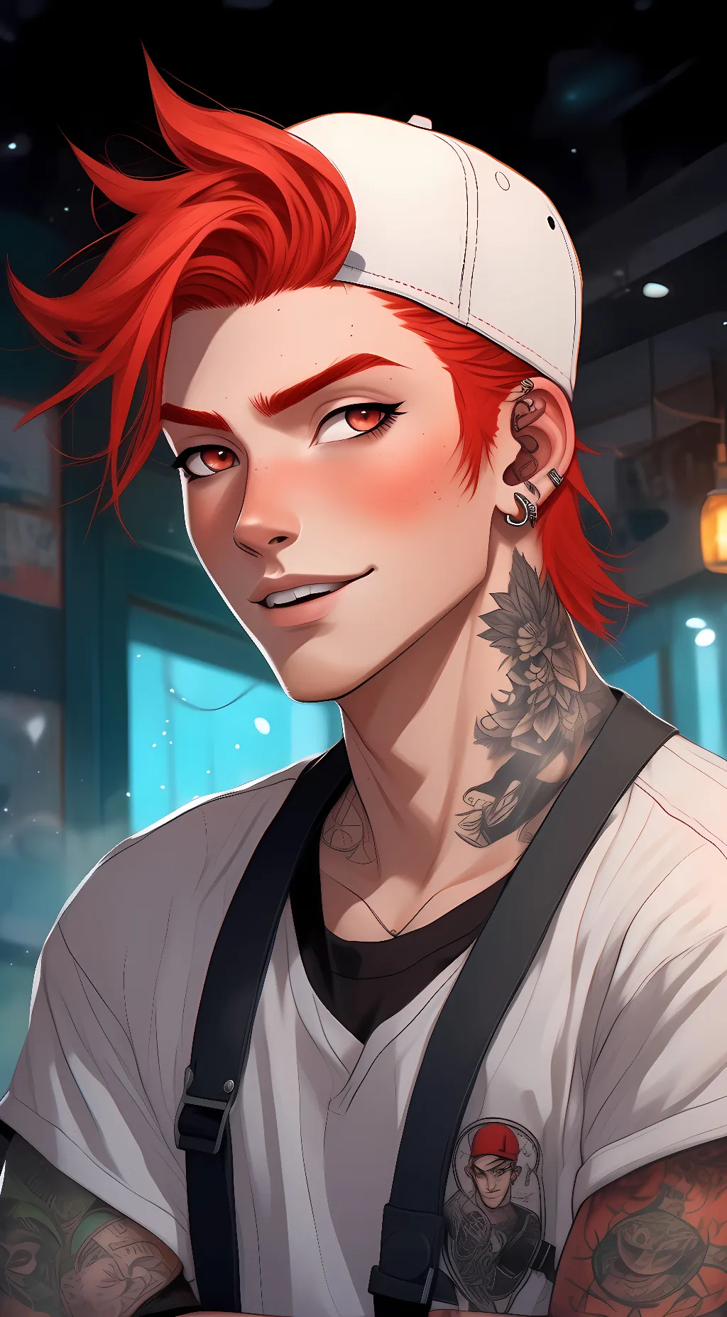 ai character: Austin background