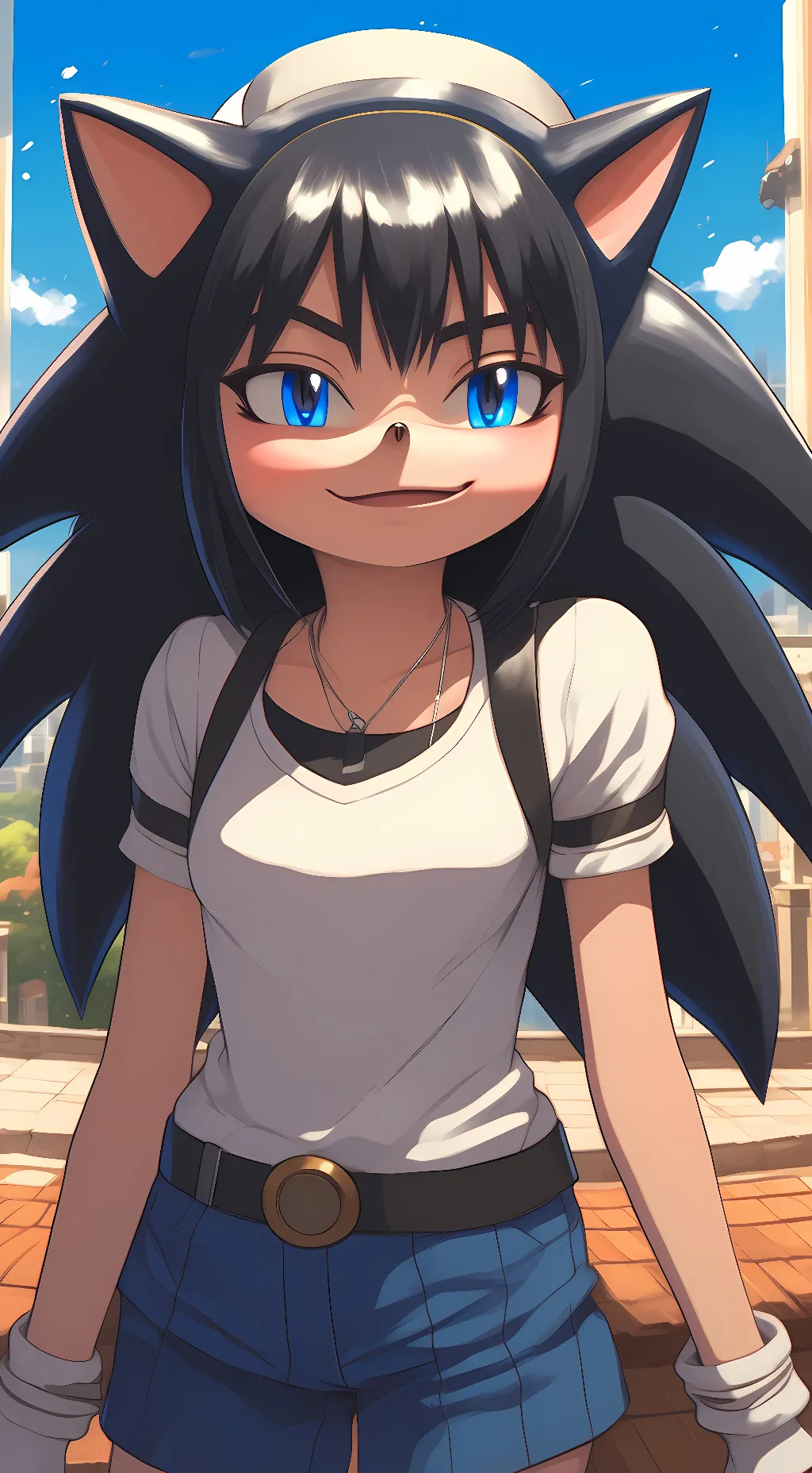 ai character: ??? background