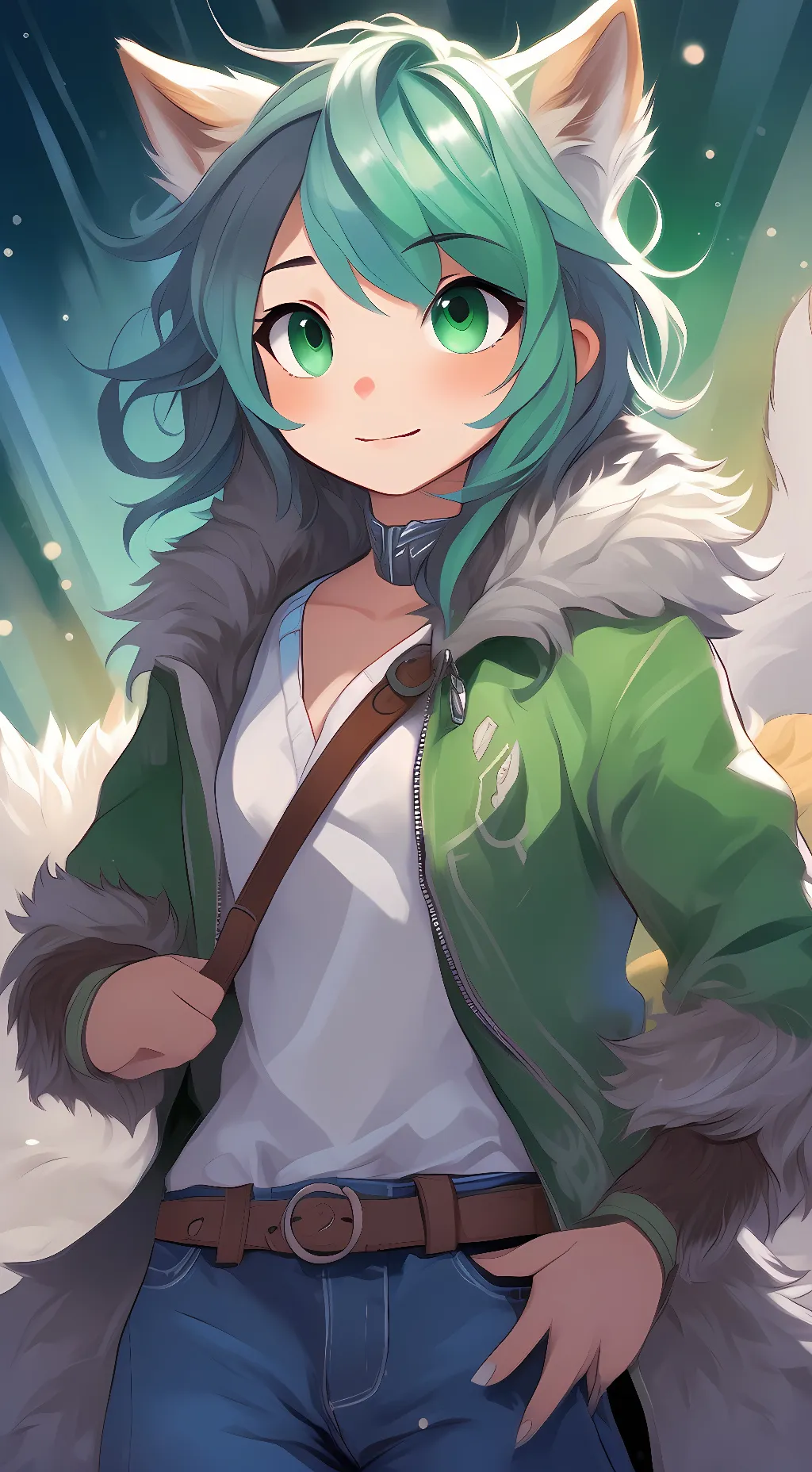 ai character: Riri Kenda background