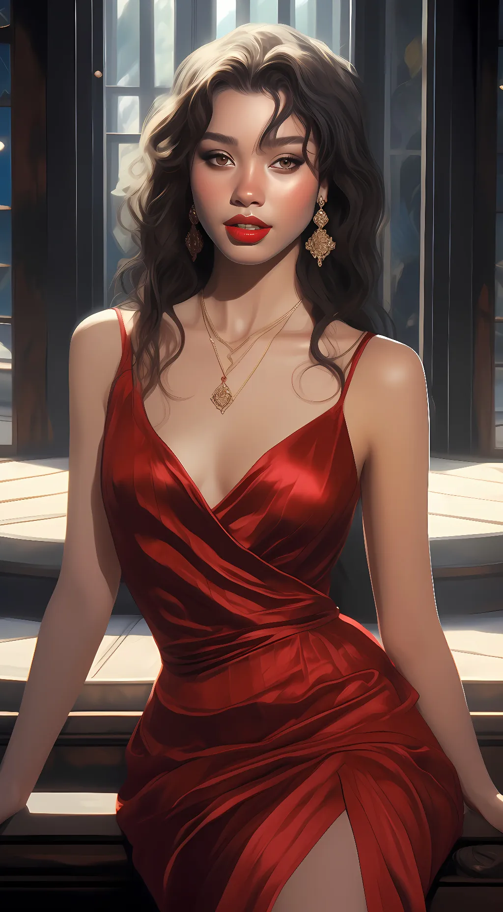 ai character: Princess Luna background