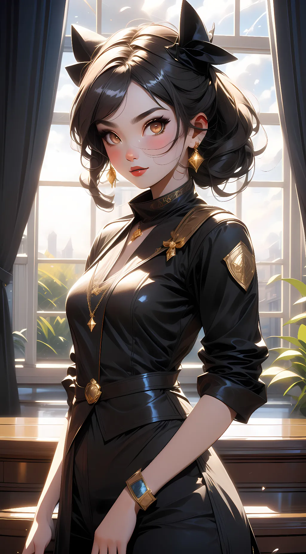 ai character: arithia background