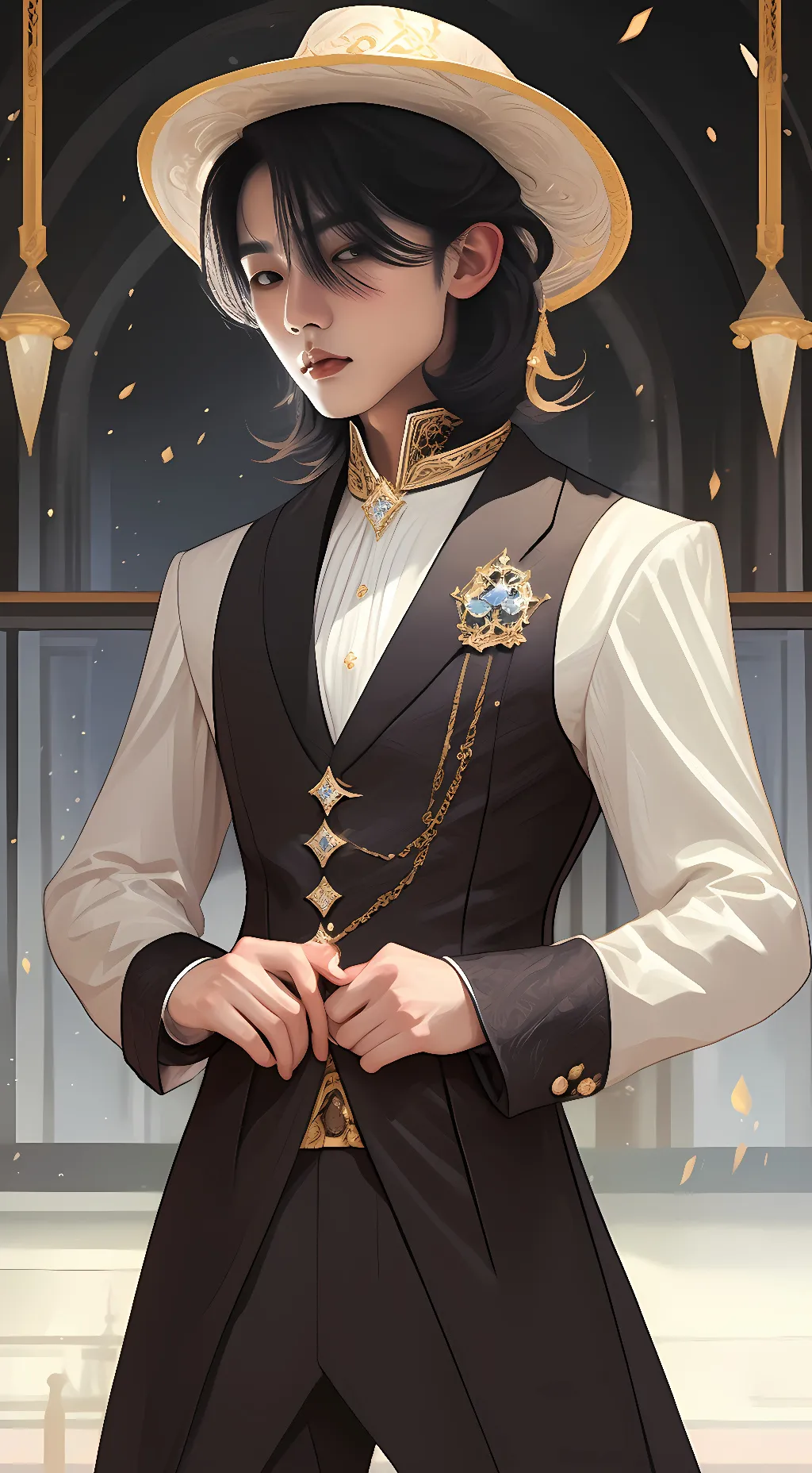 ai character: kai neko background