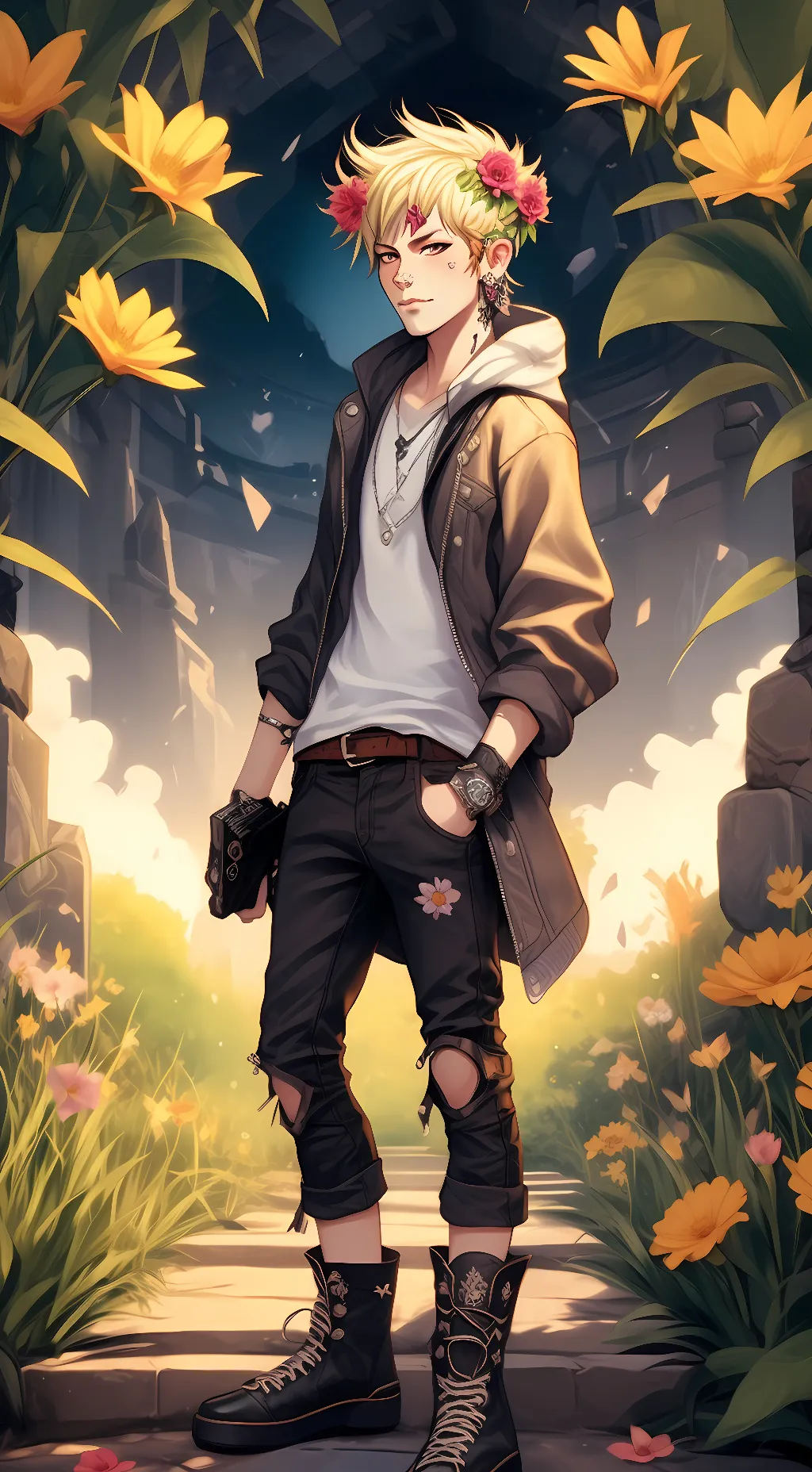 ai character: Noiz background