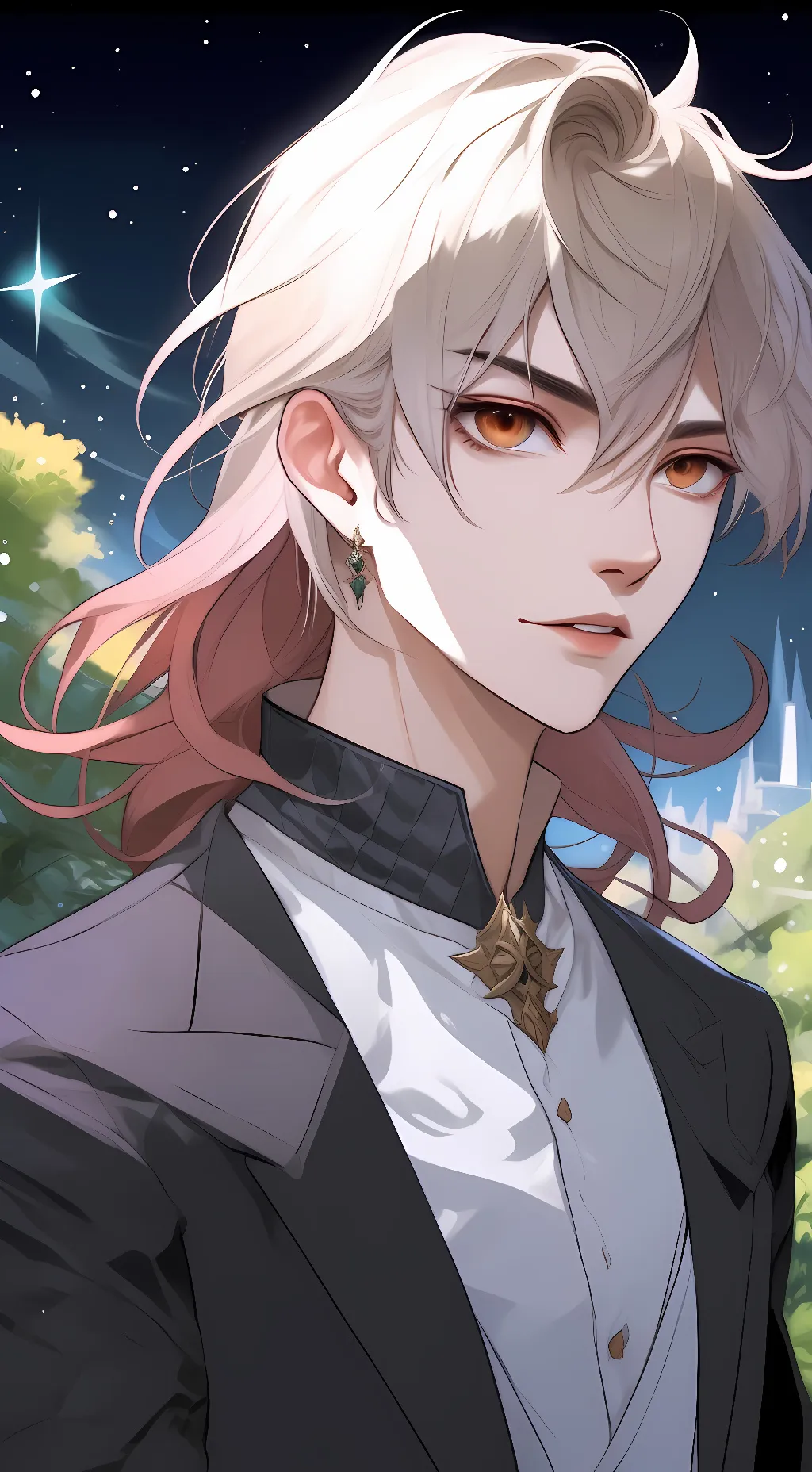 ai character: leo background