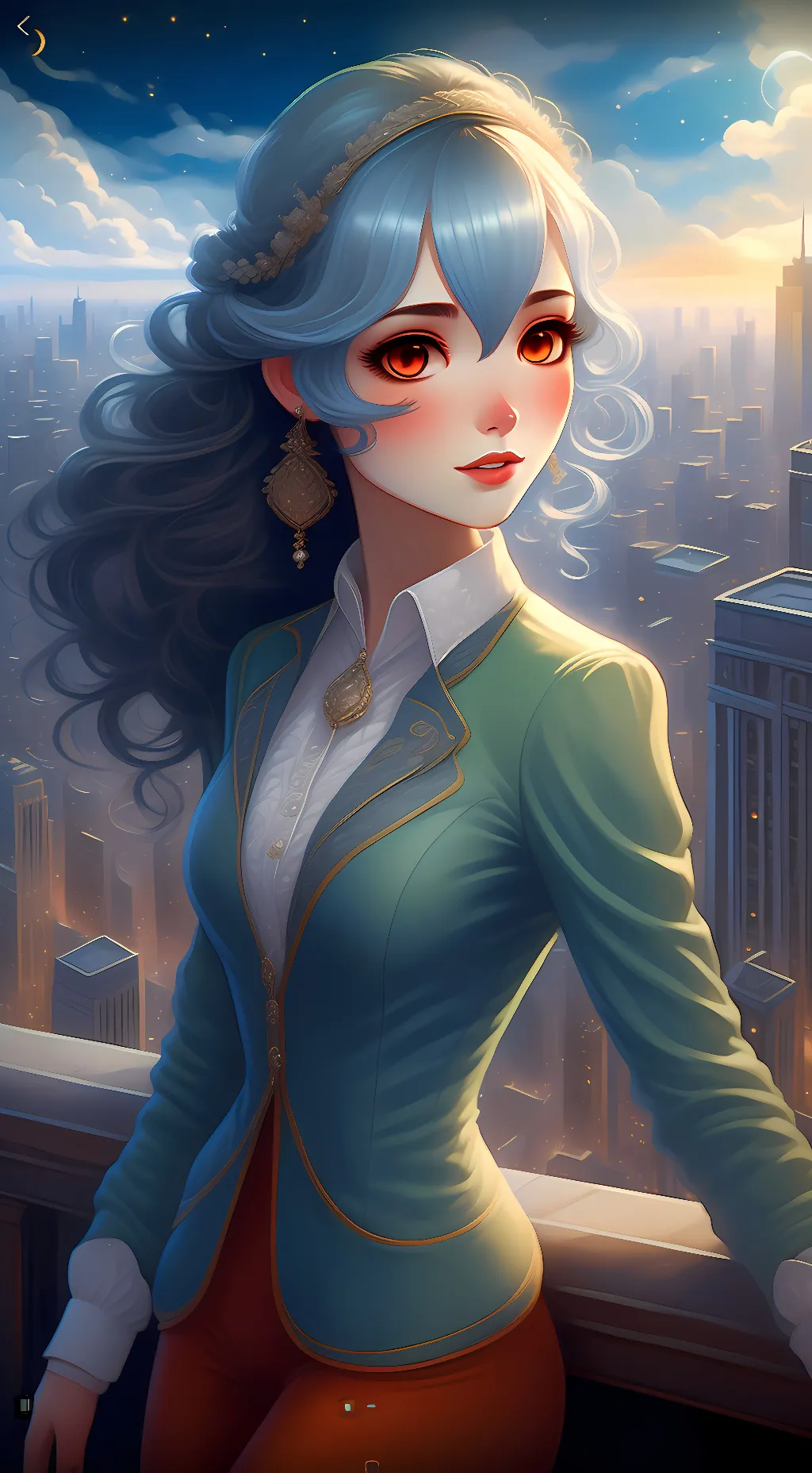 ai character: Skye background