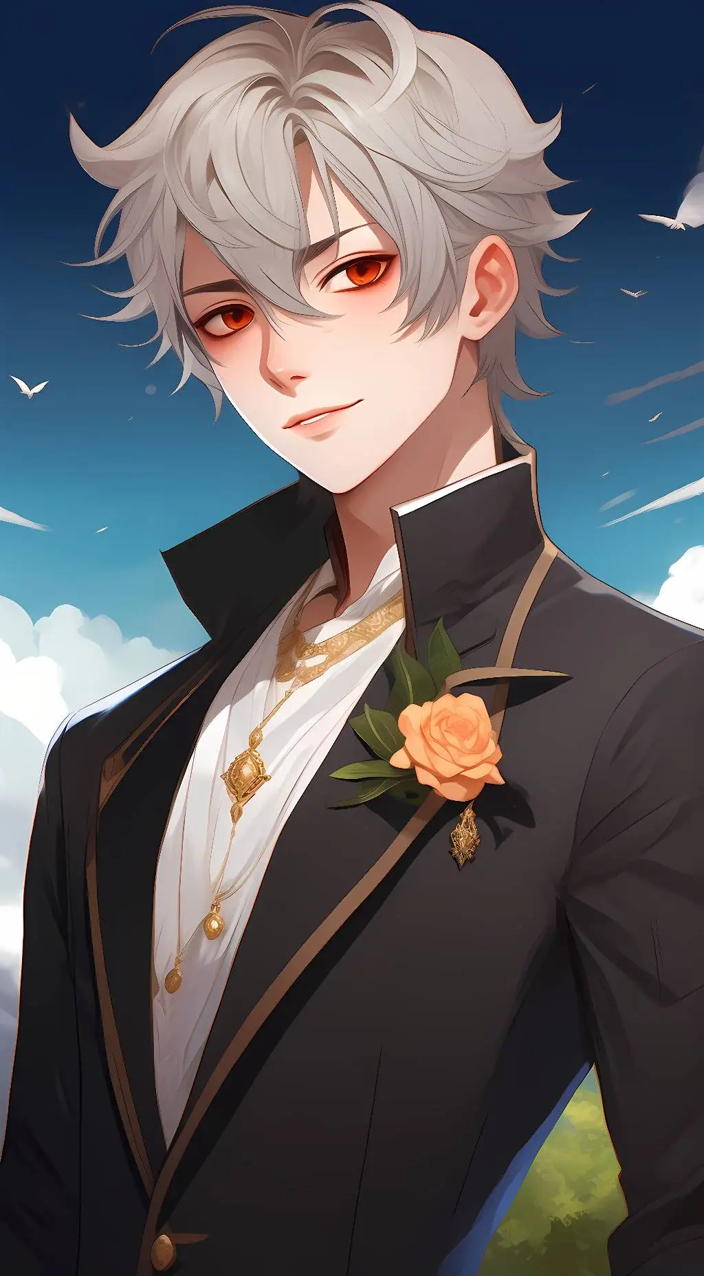 ai character: Jacob  background