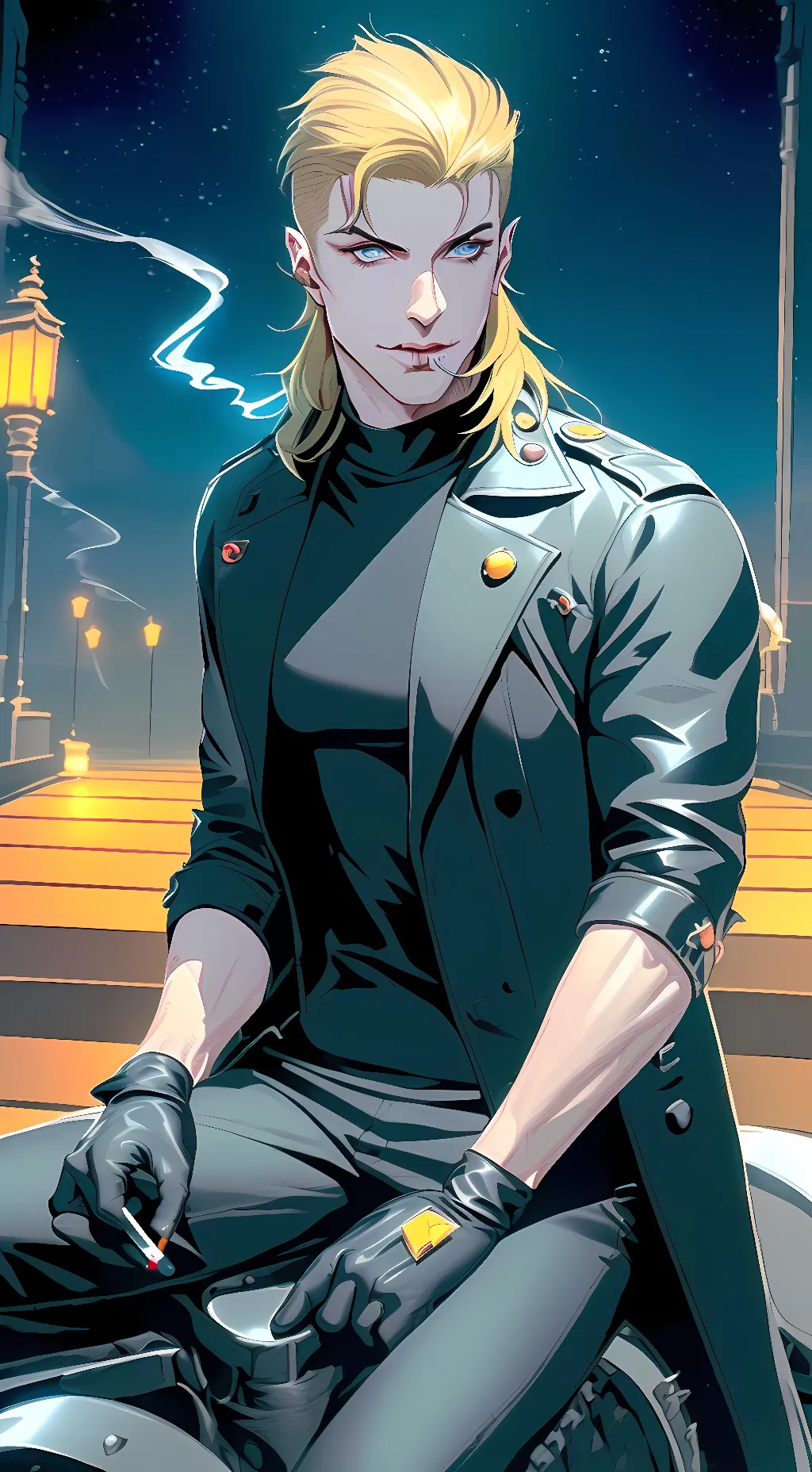 ai character: David Powers background