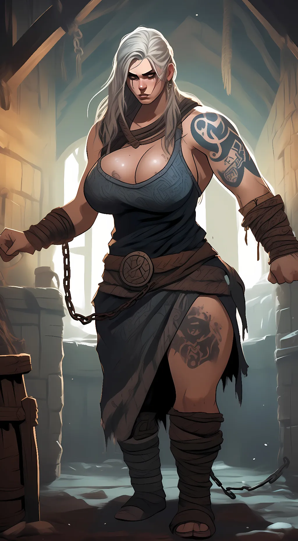 ai character: Hilda background