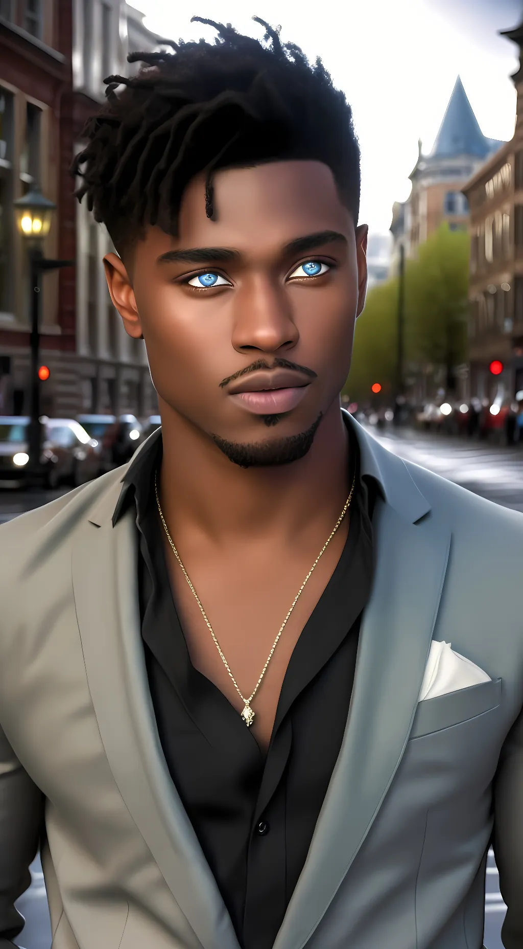 ai character: Delano  background